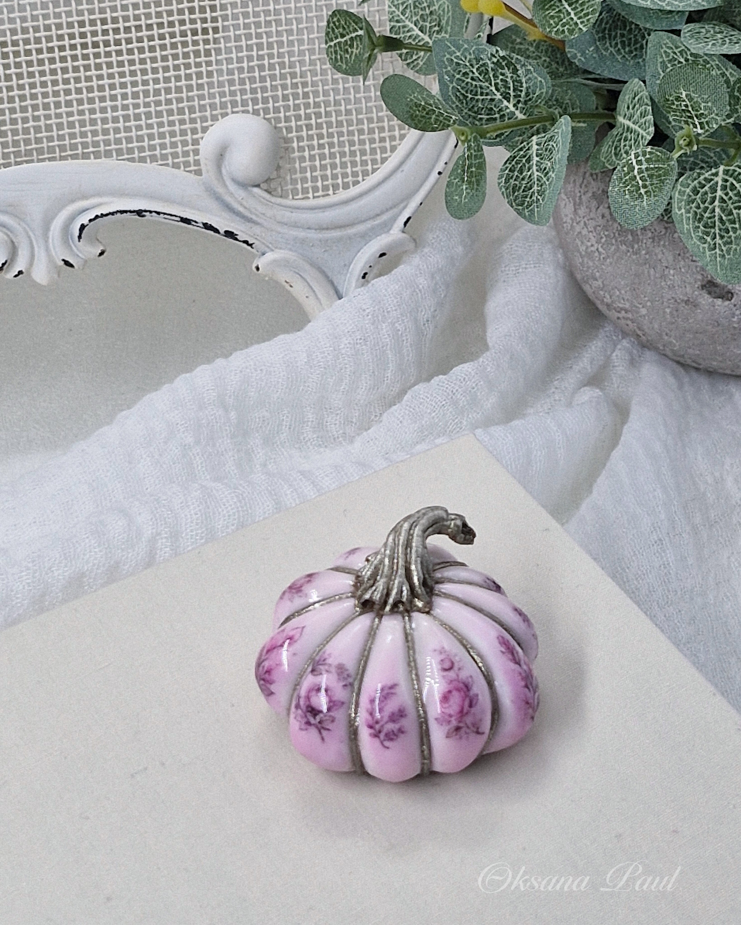 Фарфоровый стиль / Porzellanstil ➜. Oksana Paul-Gardinen-Design Oksana Paul ✧ Art of Gardinen & Textile Design ✧ Polymer Clay Art & Handmade Creatures