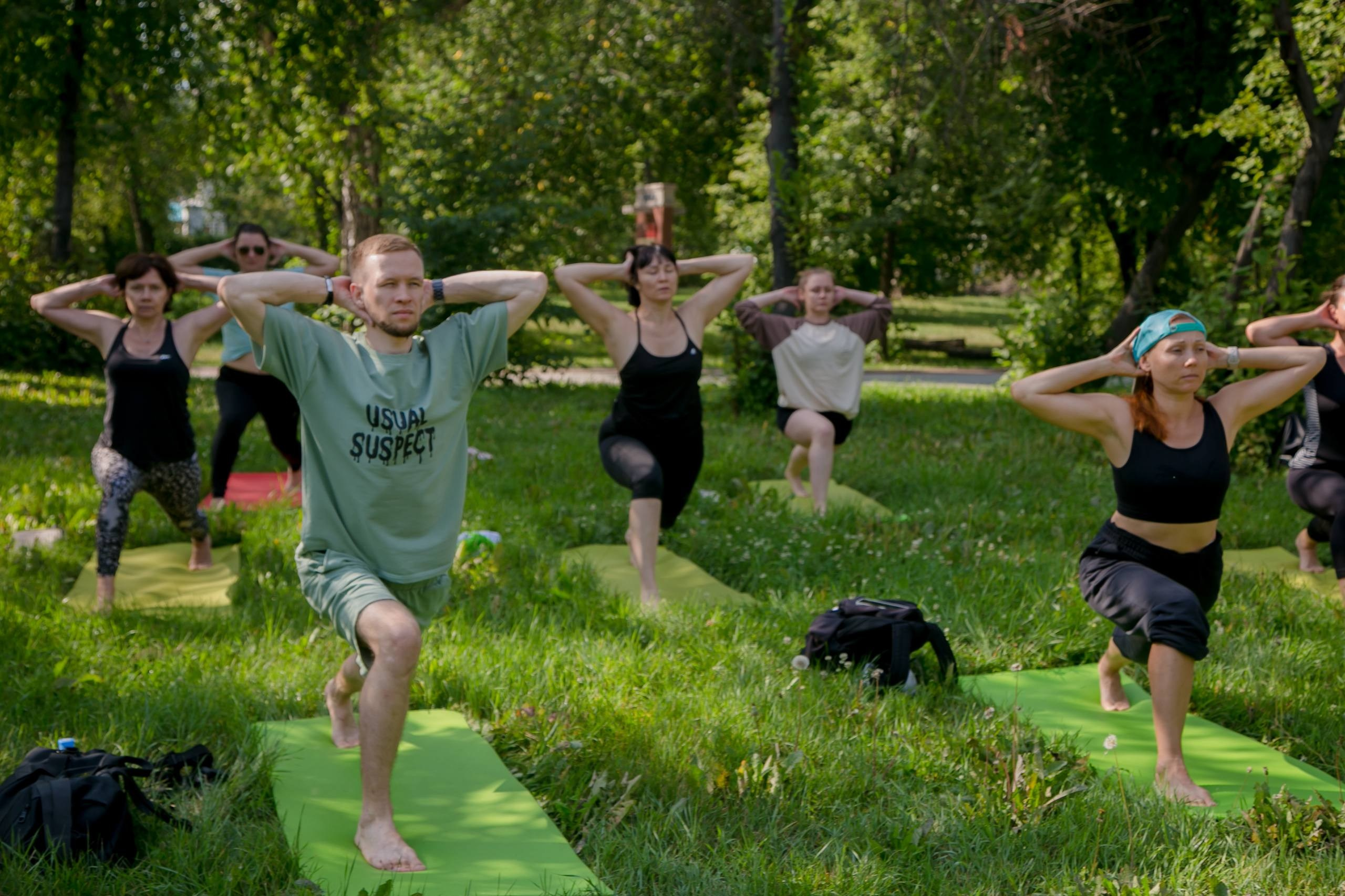 Yoga вместе с Xfit!. Репортажная съемка Shanghai Александр Ростов