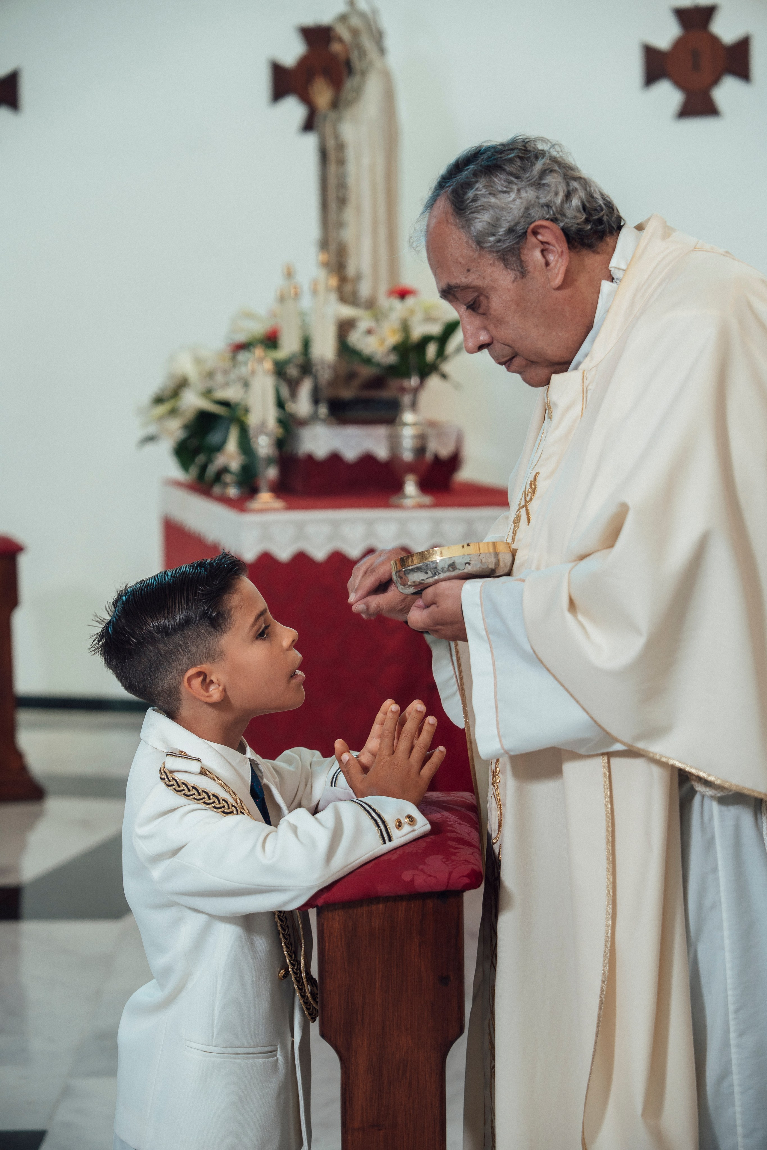 First communion. Professional photography in Tenerife Tania Bonnet