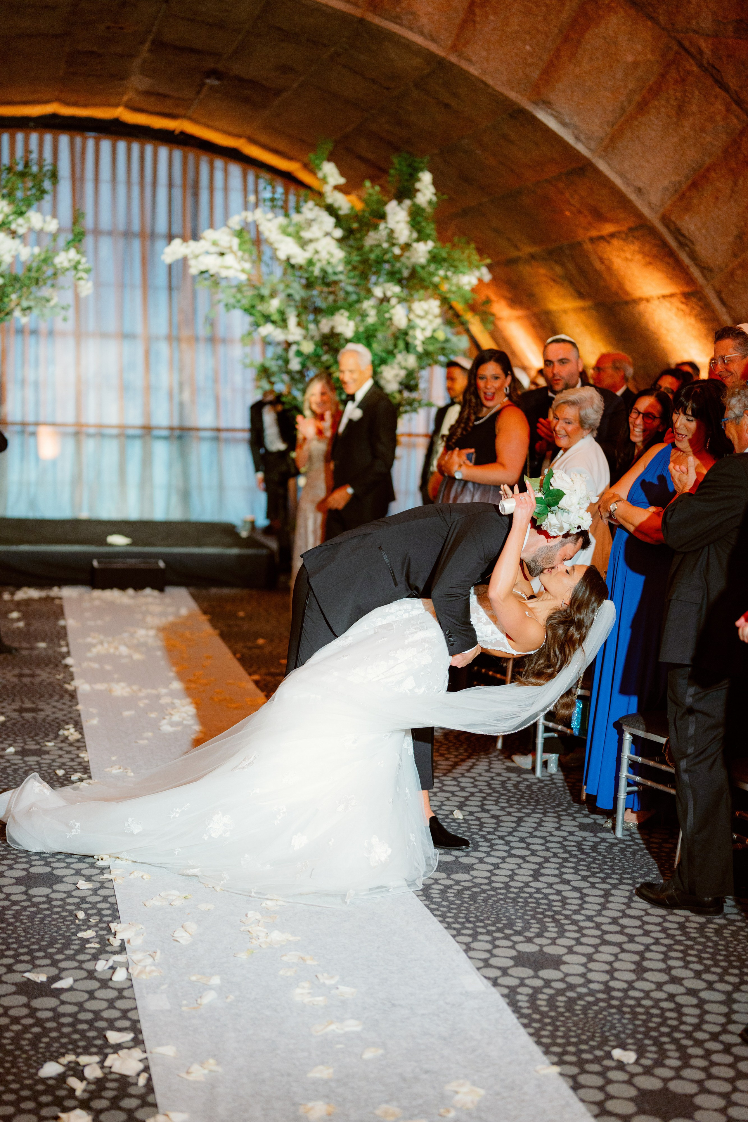 Kelsey and Scott’s Grand Jewish Wedding at Guastavino’s. Wedding photographer and videographer New York | New Jersey