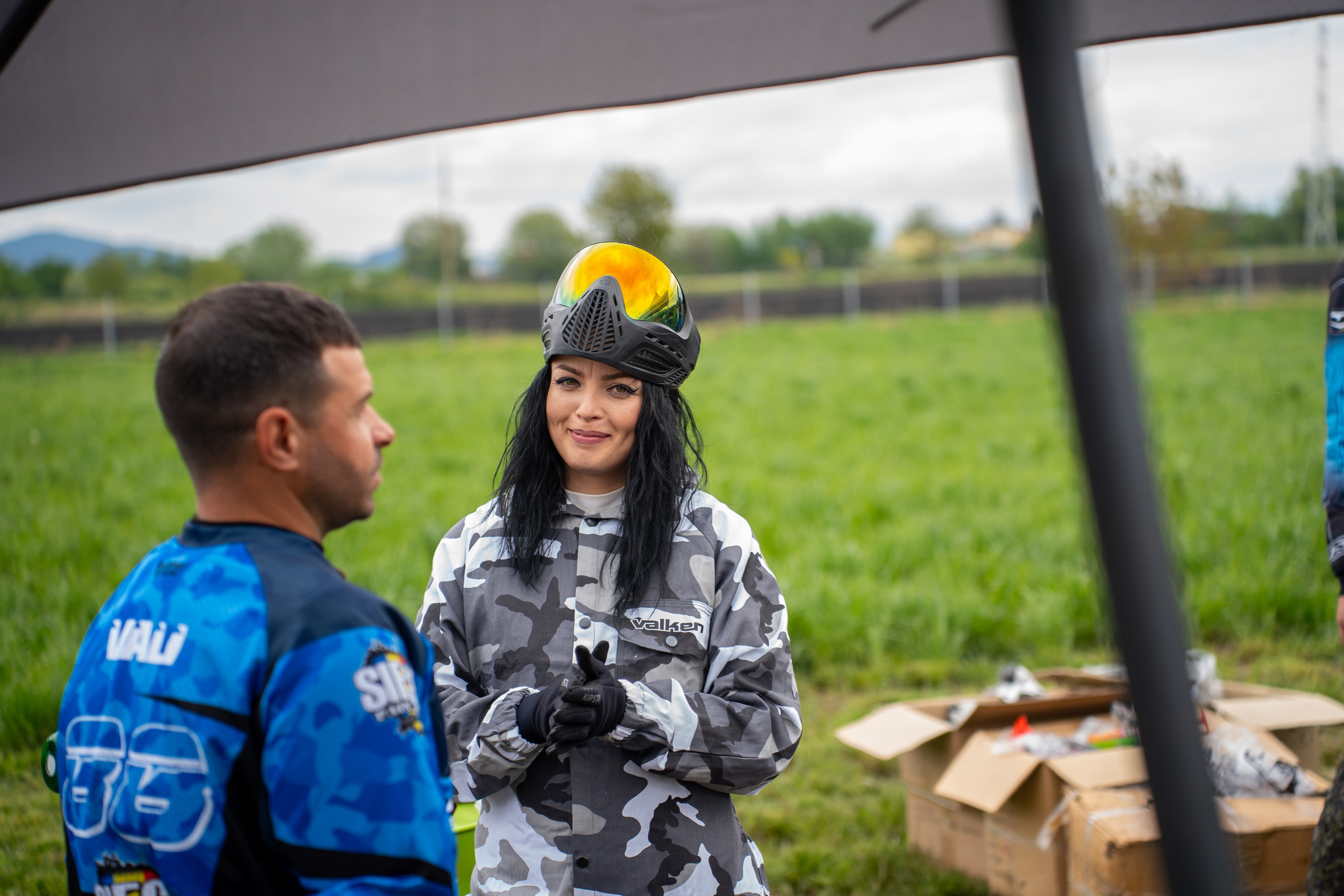 Deschidere Arena Paintball Brasov. Adelinne