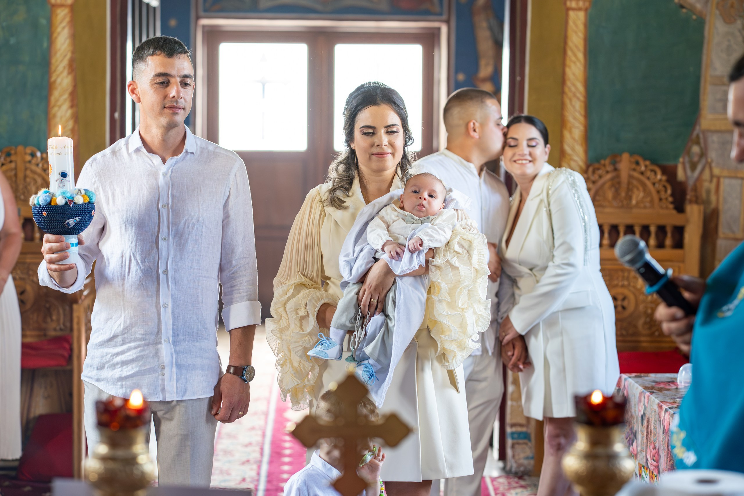 Botez Filip Andrei. Adelinne — fotograf profesionist în Constanța pentru familii, bebeluși și evenimente