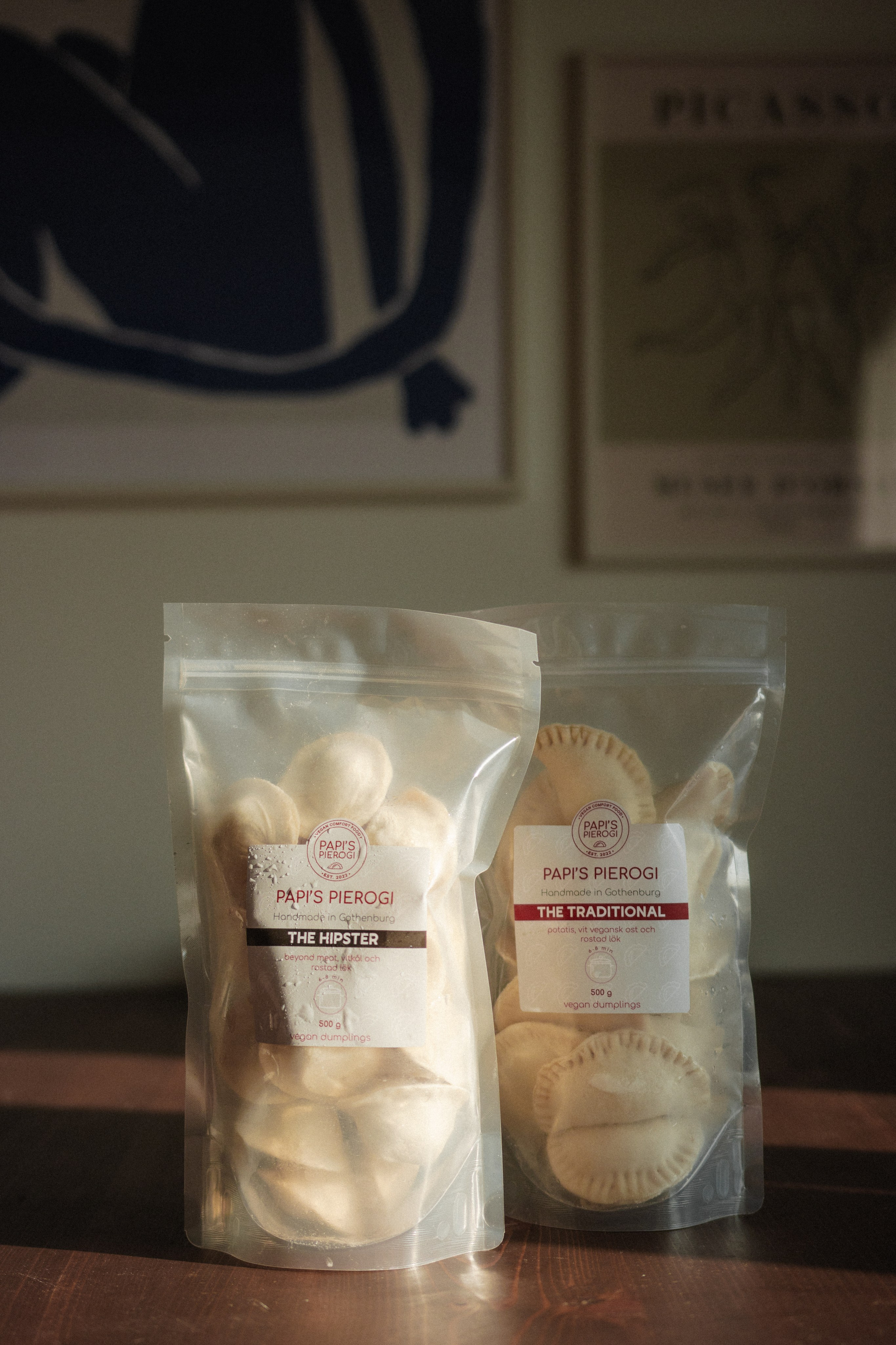 Papis Pierogi — vegan-comfort food. Photographer in Gothenburg Aleksandra Stroganova