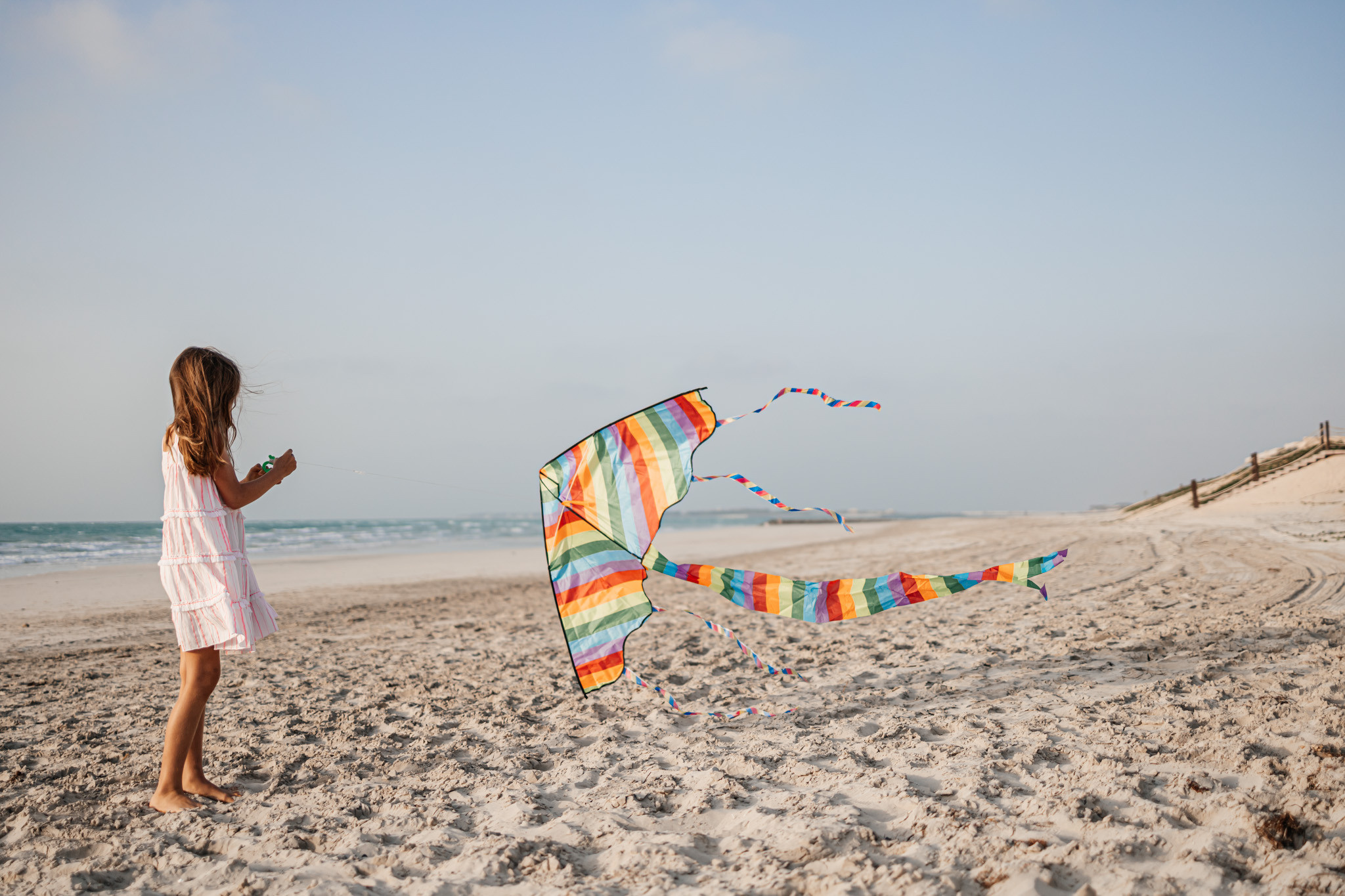 Feel the wind on your skin. Mayya Makarova Photography | Family Photographer Abu Dhabi