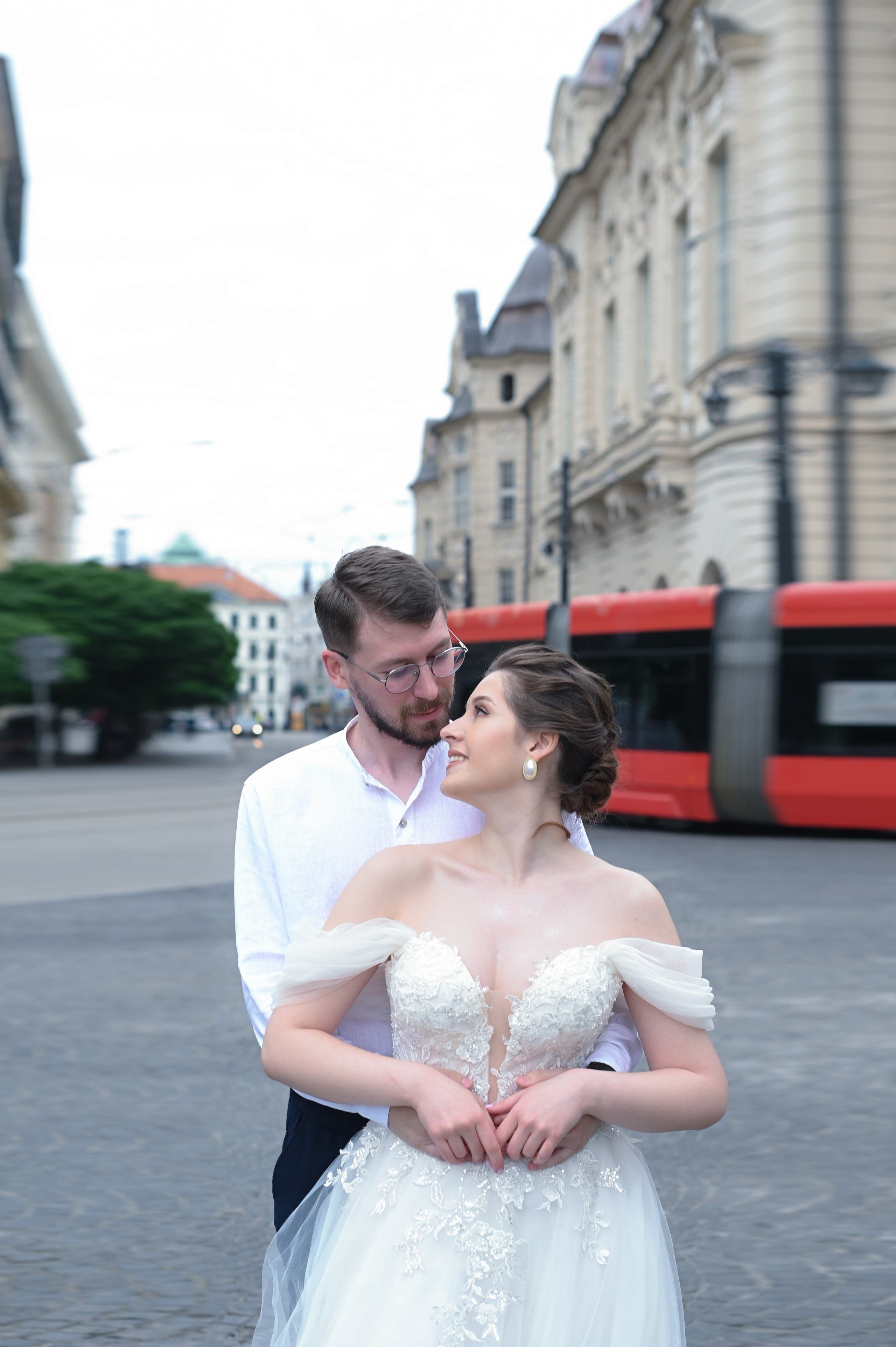 Malik & Kristina in Bratislava. Photo Vienna and Bratislava