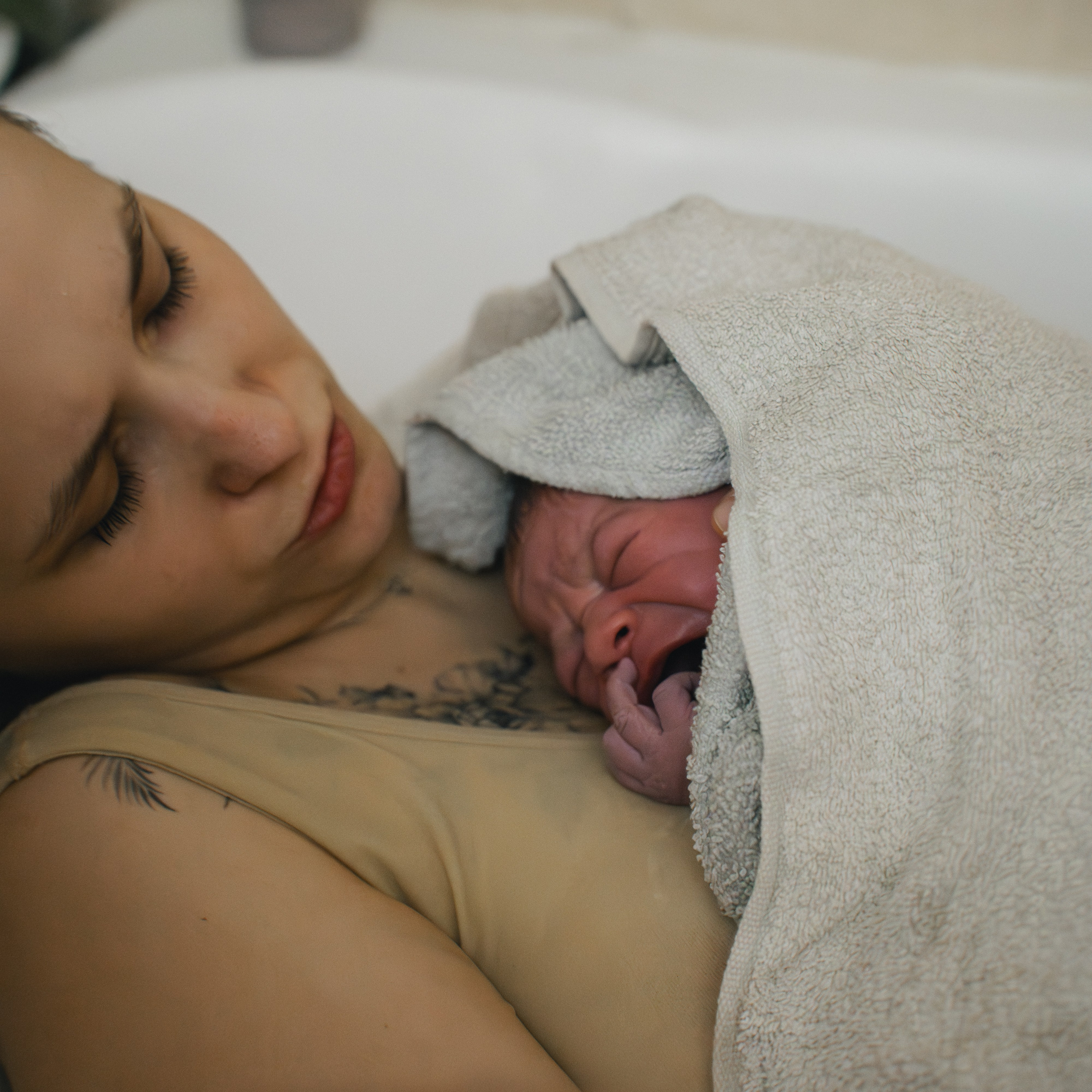 Poród domowy. Ania Smol Fotograf Olsztyn