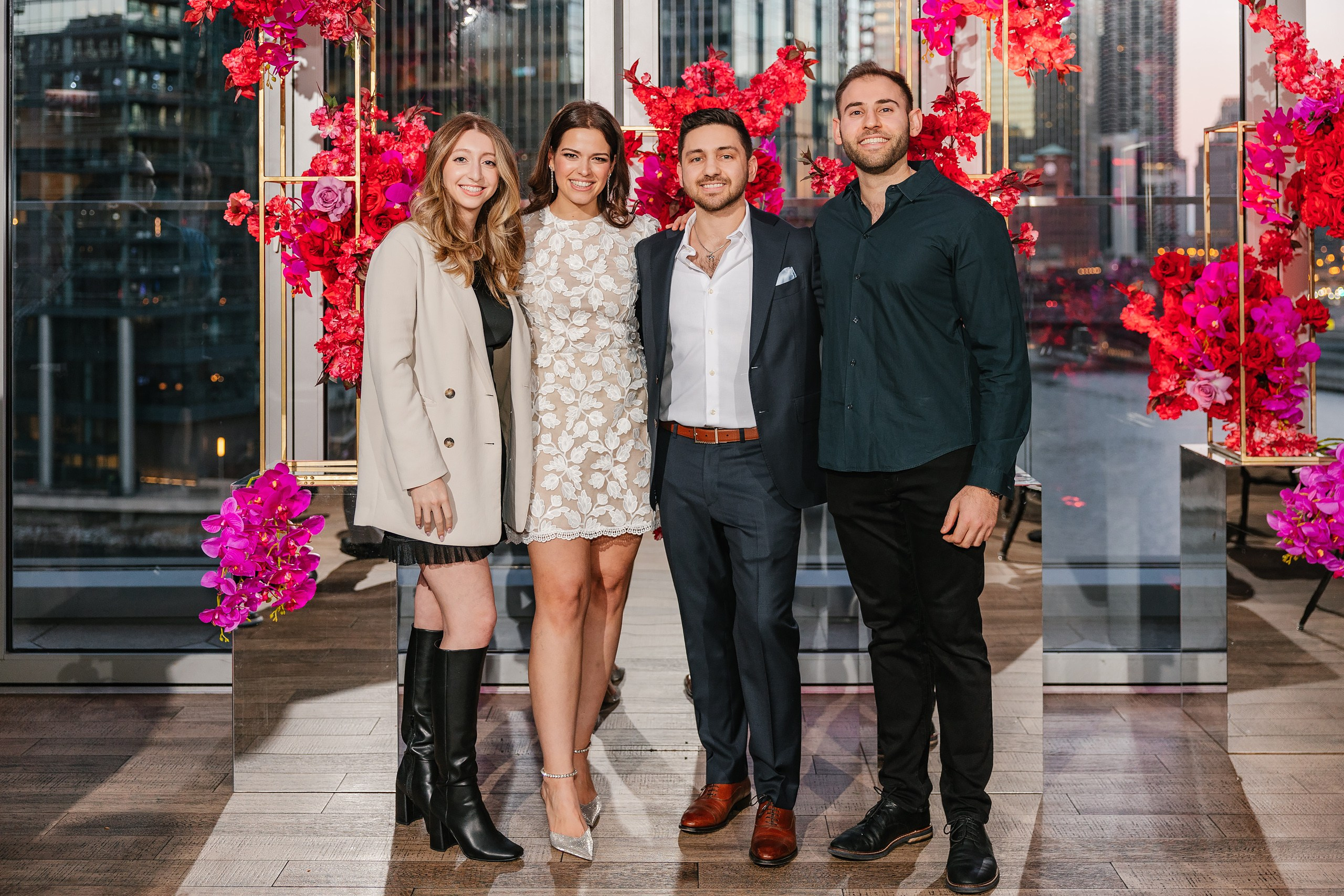 02.18.2024 Engagement Party. Wedding family event photographer in Chicago Nick Yushevich