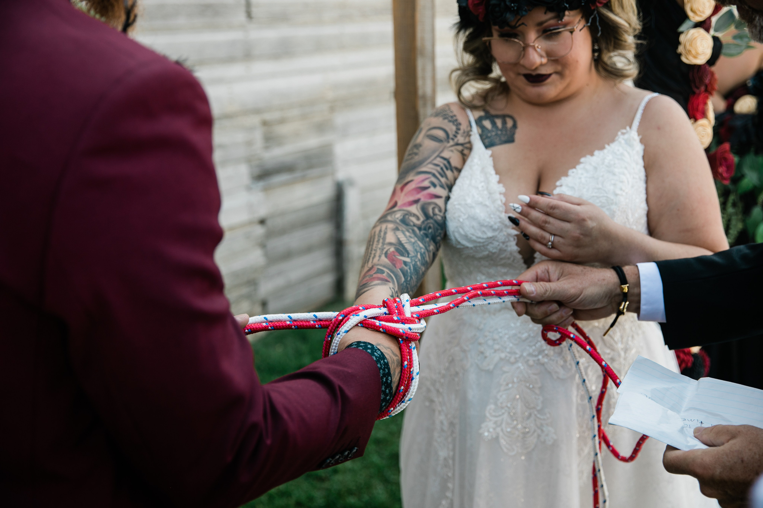 Hailey Wedding. Fotografía accesible en Calgary