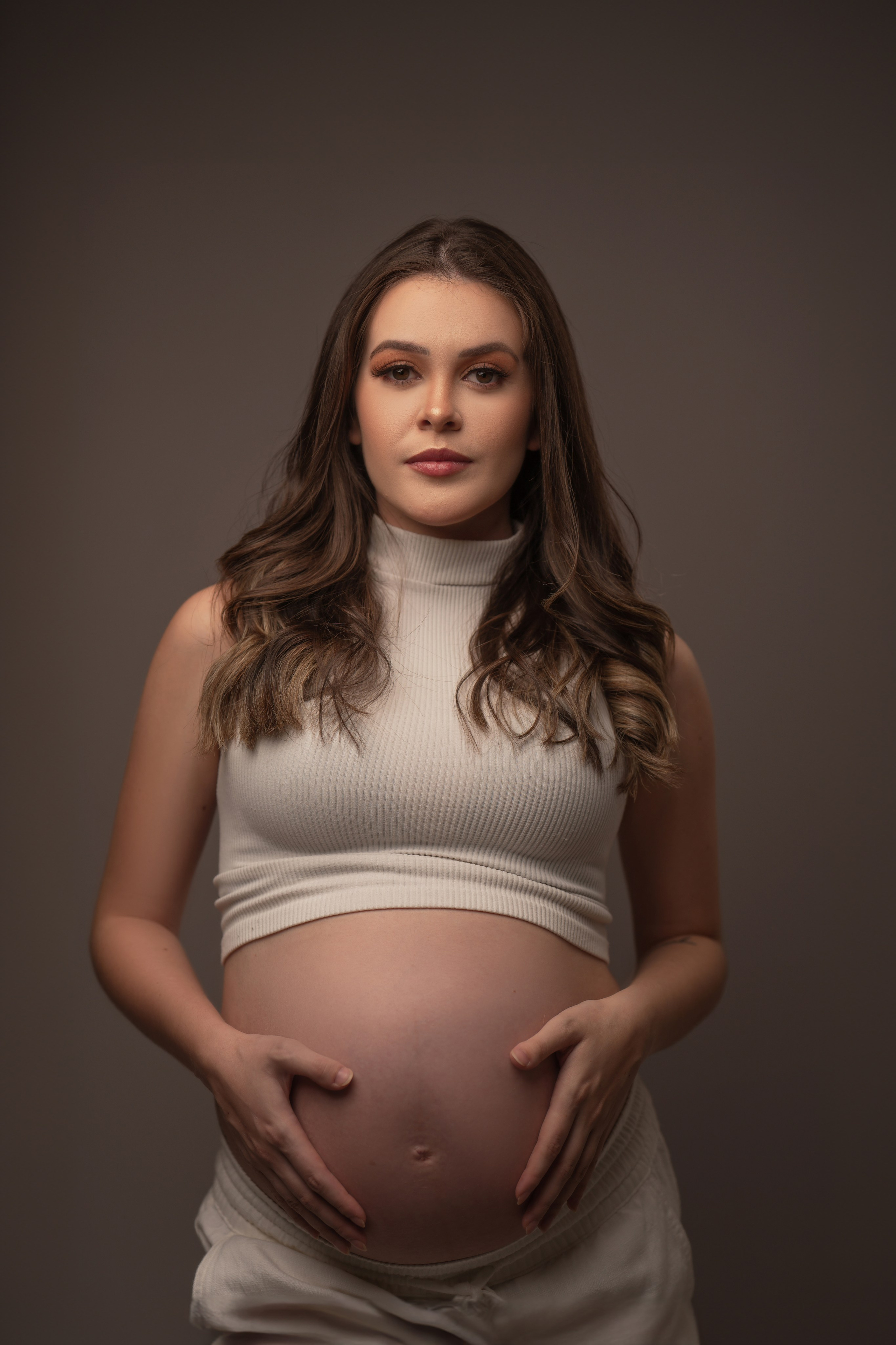 Caroline.Gestante.Estúdio. Fotógrafo de Casamento, grávida, Retrato, Corporativo