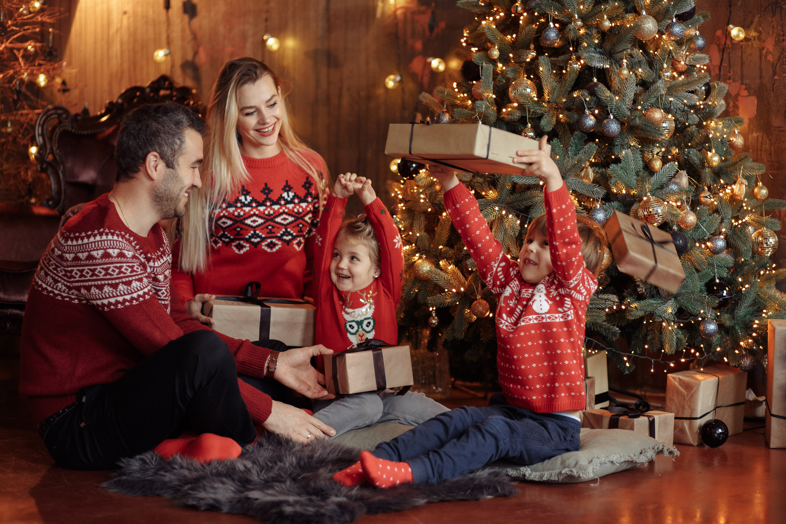 Foto de Crăciun. Fotograf de nuntă și de familie — Dinu Bargan