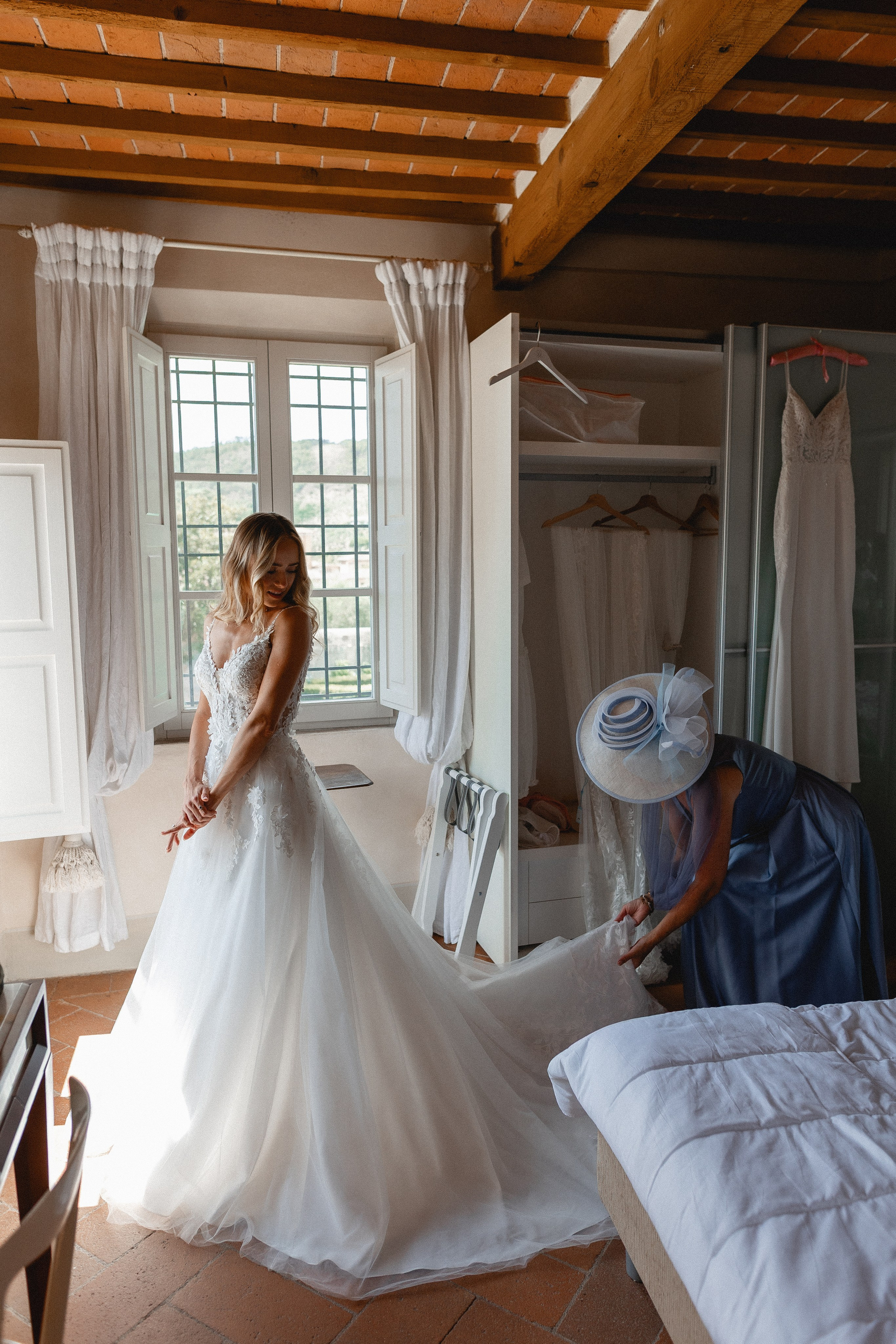 Diana & Thomas. Villa Scorzi, Tuscany. Digital + Film 35mm. Фотограф в Милане Анна Линник