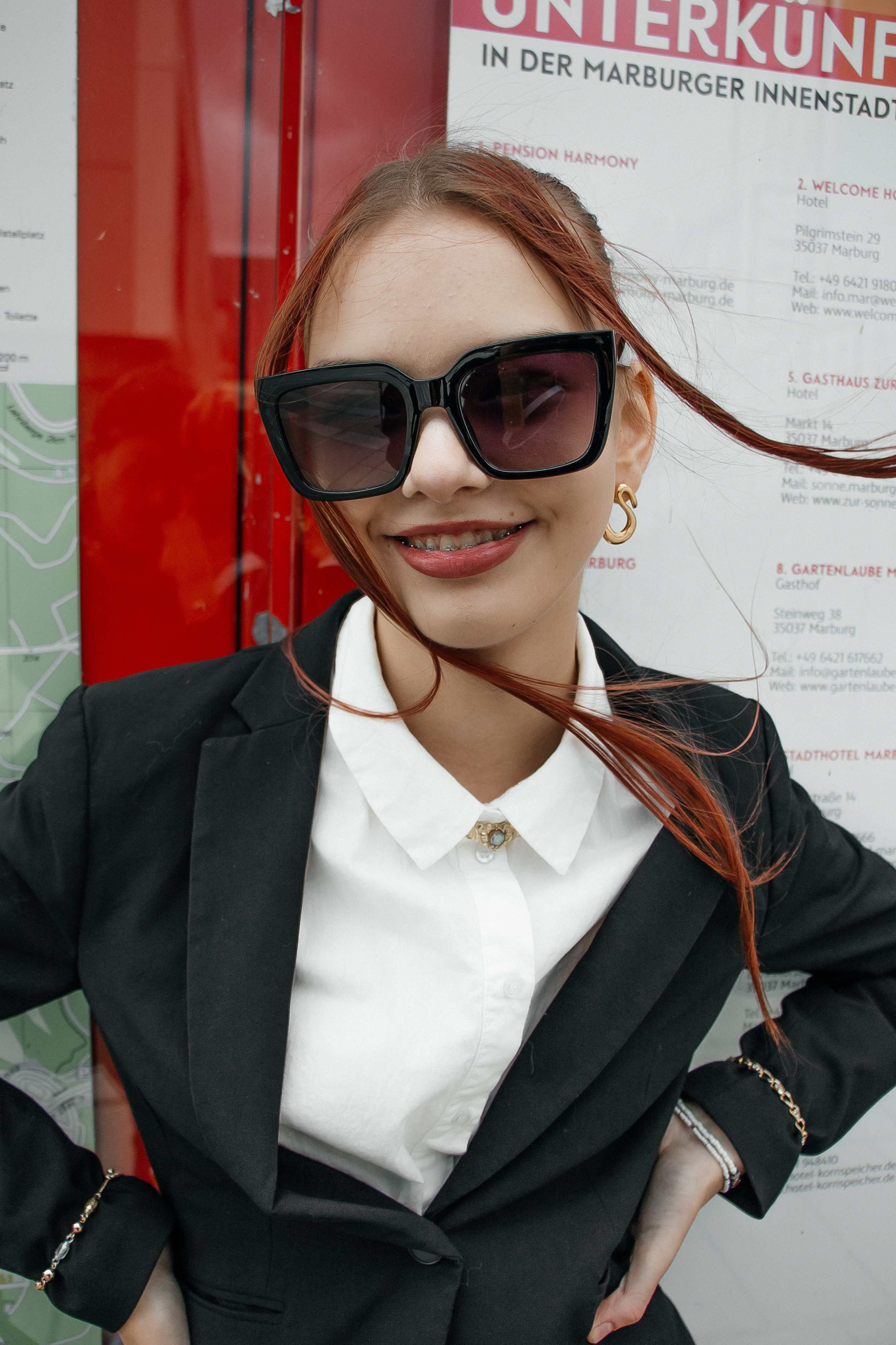 Red girl. PHOTOgrapher Germany MARBURG
