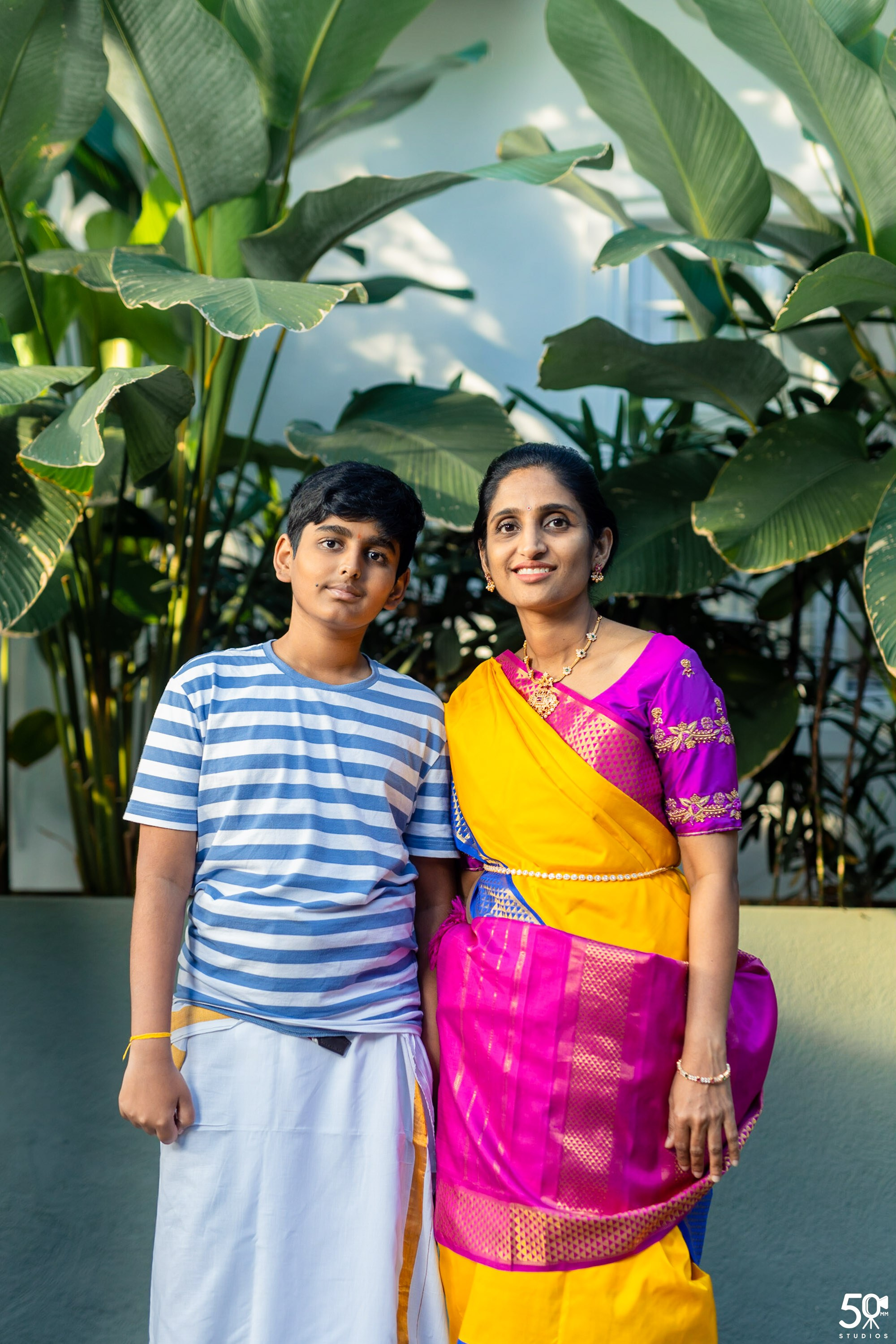 SANJAY AND SAKETH UPANAYANA. 50mm STUDIOS