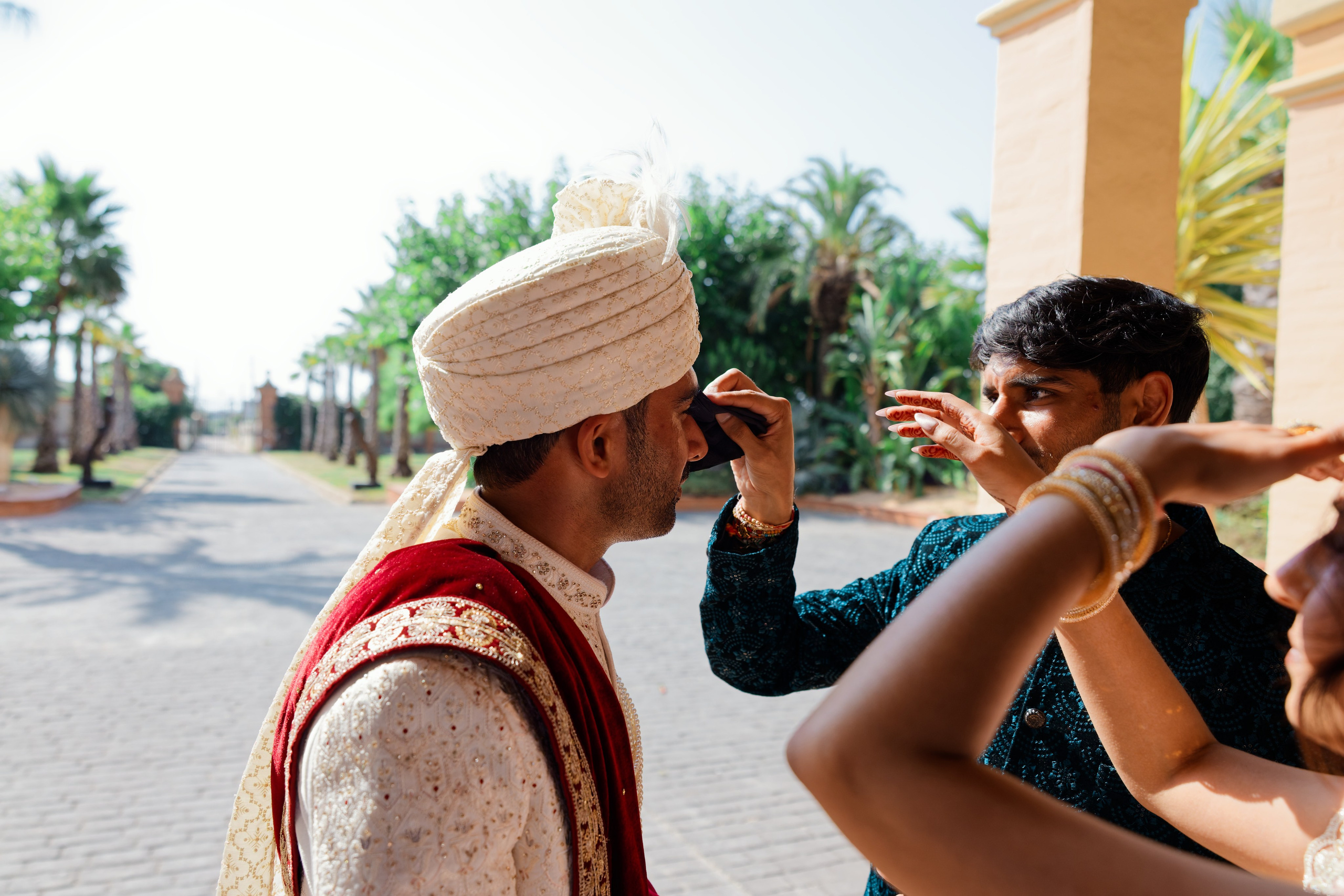 Indian wedding at Gran Villa Rosa, Barcelona