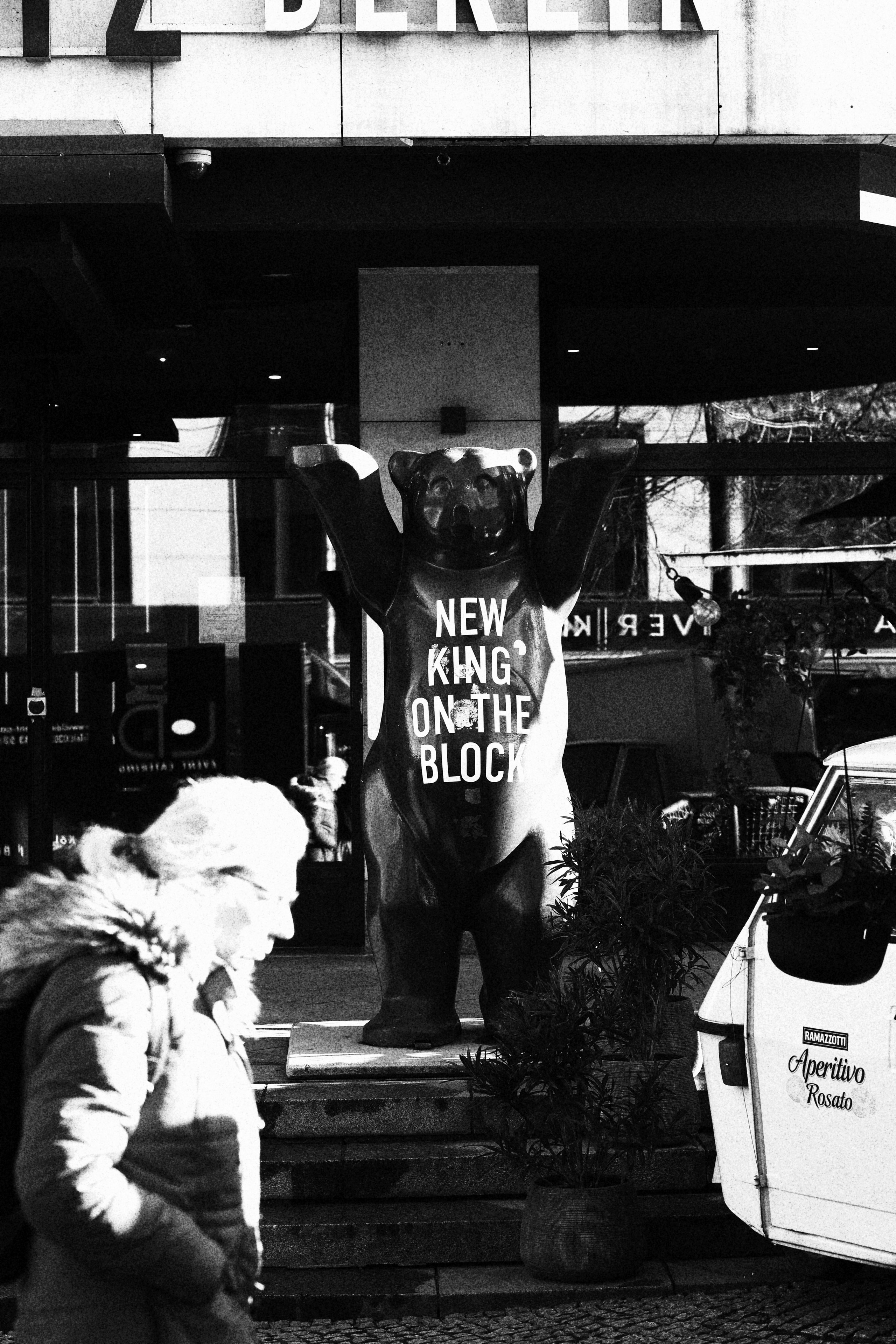 Berliner Mischung (Schwarz-Weiß). BNW Around Photography