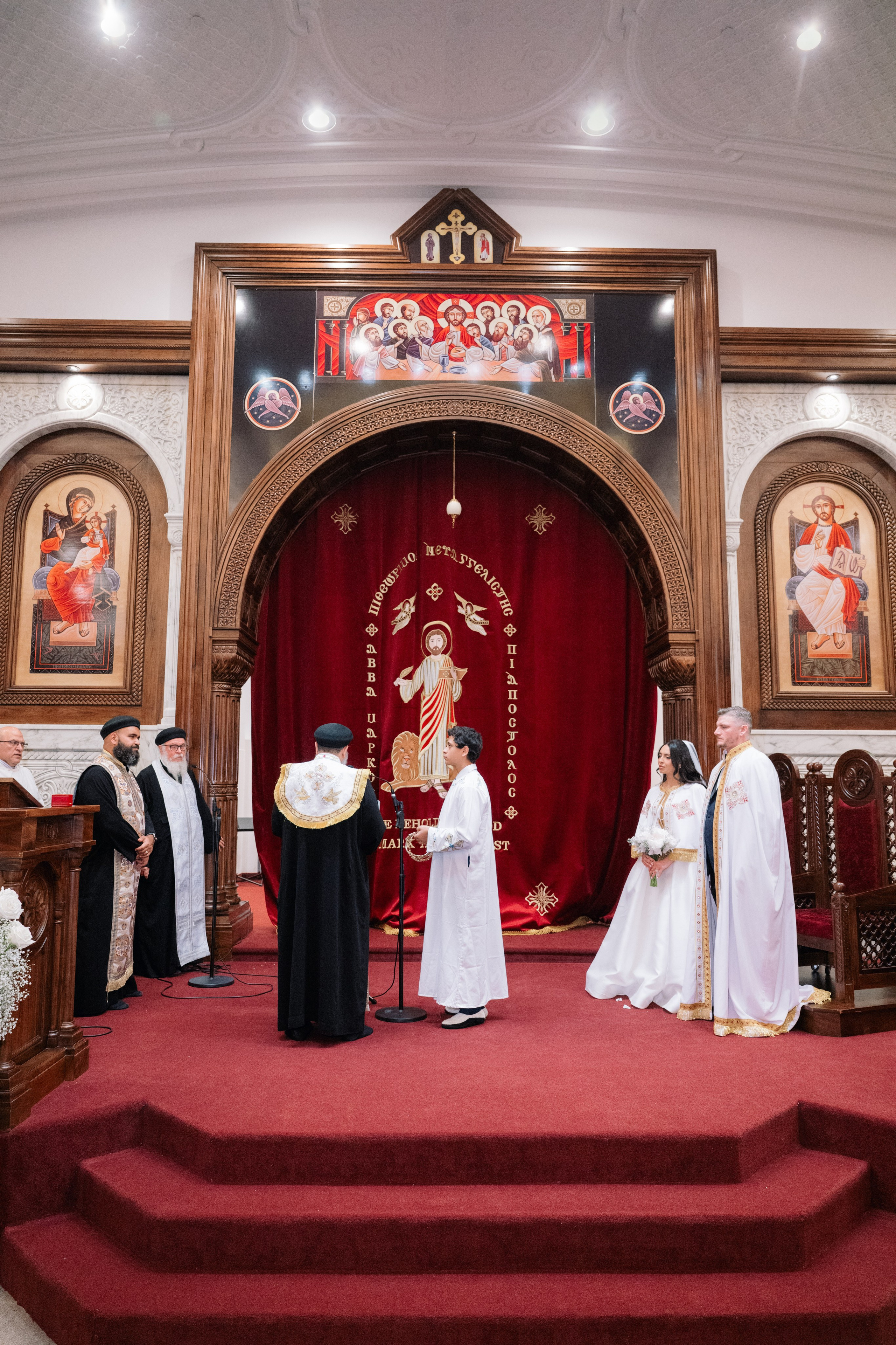 Coptic Wedding at Liberty House | Christina & Jared | NYC Wedding Photographer