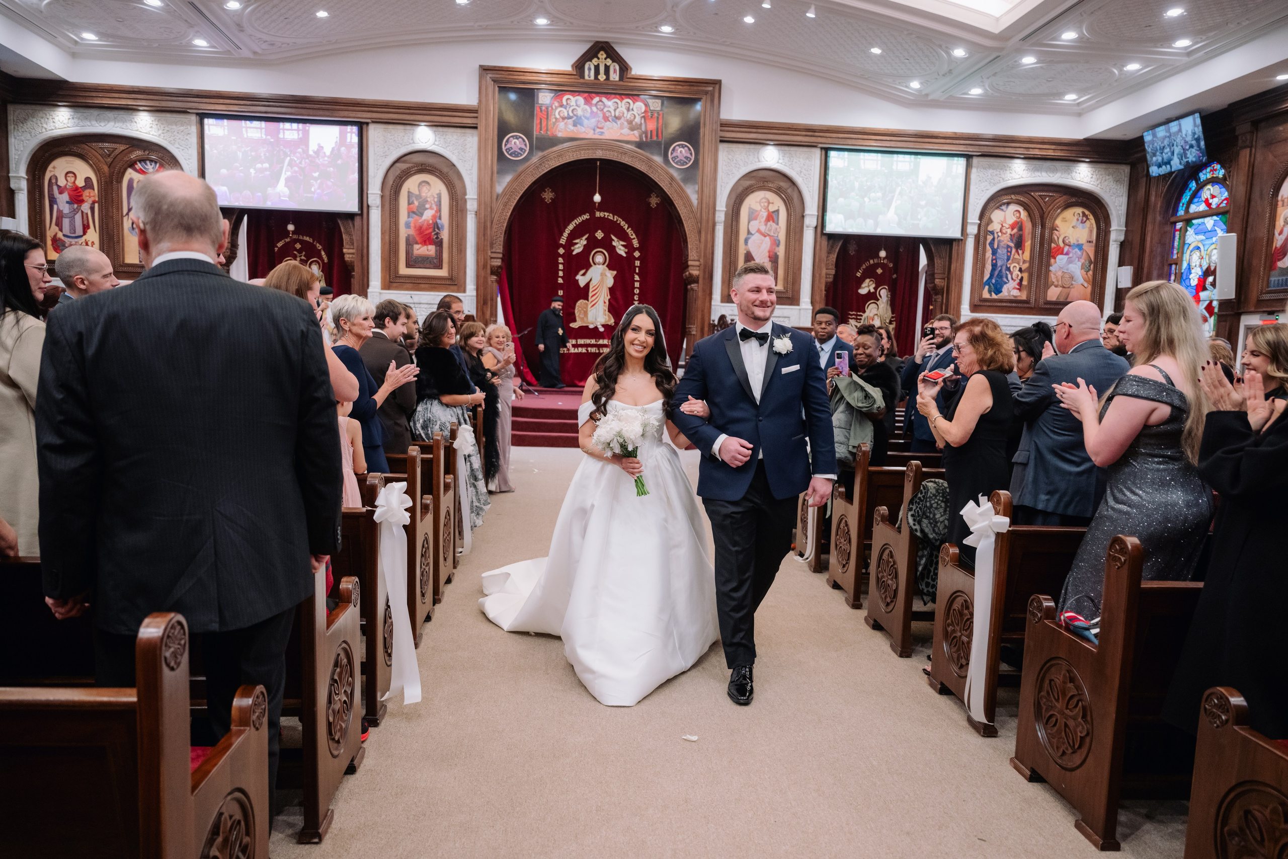 Coptic Wedding at Liberty House | Christina & Jared | NYC Wedding Photographer