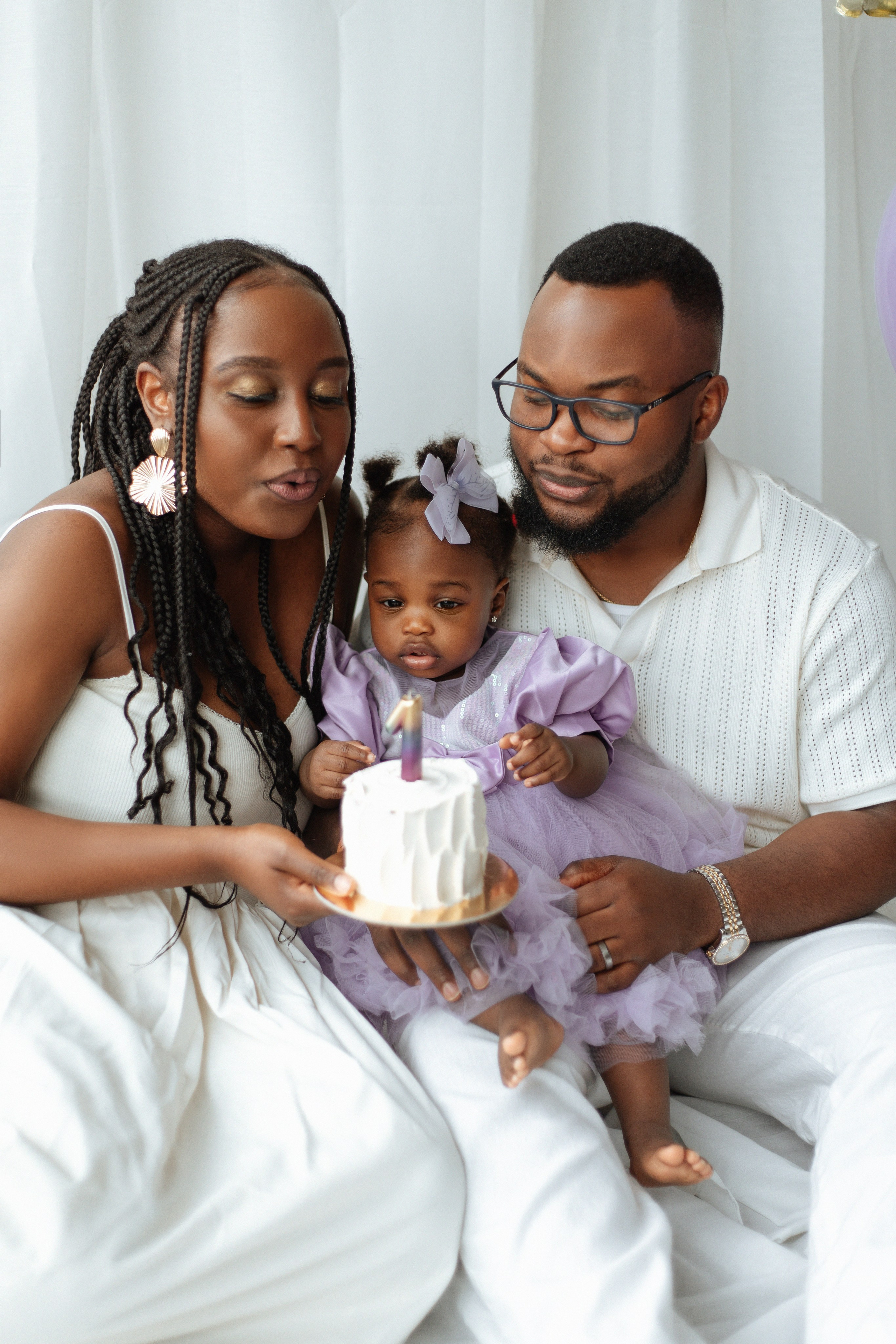 Michaela’s 1st birthday. Home