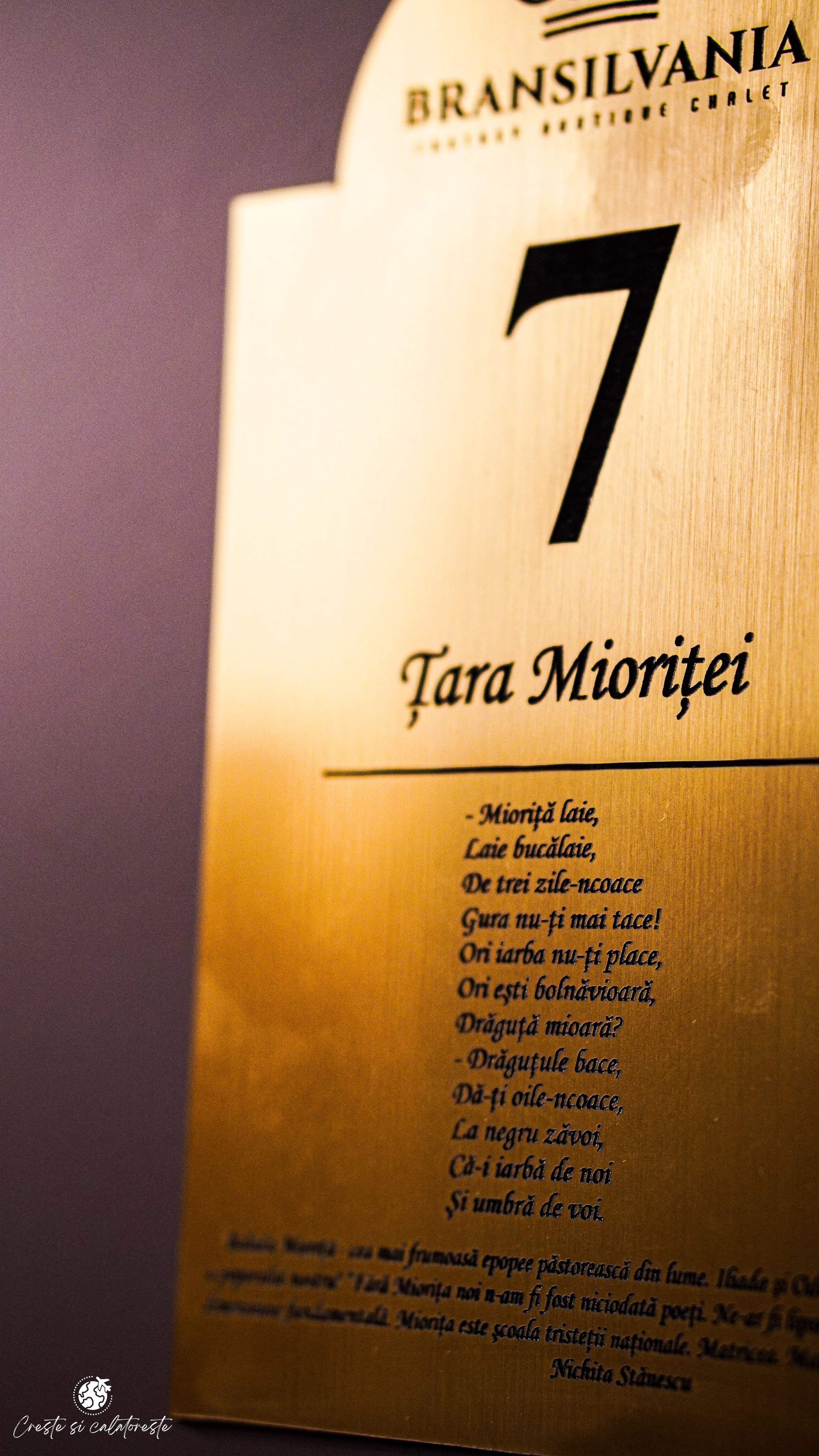 Bransilvania. Creste si calatoreste