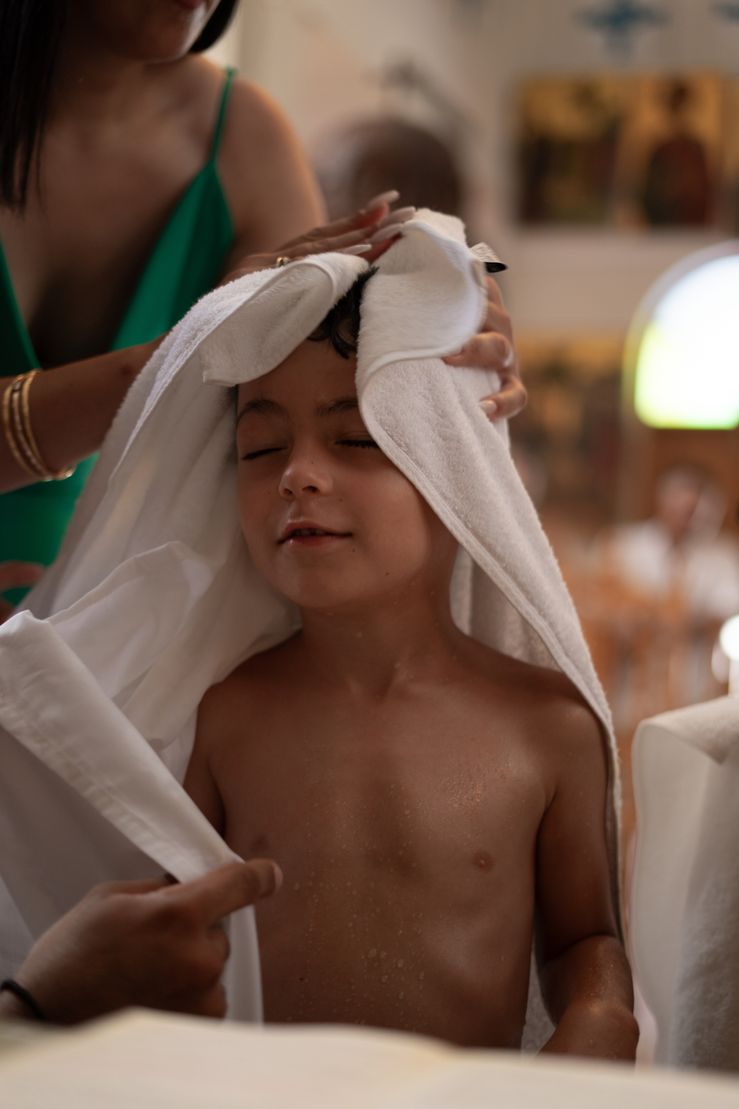 George's baptism day (short report). Ваш Фотограф на Кипре, Нино Келесиду