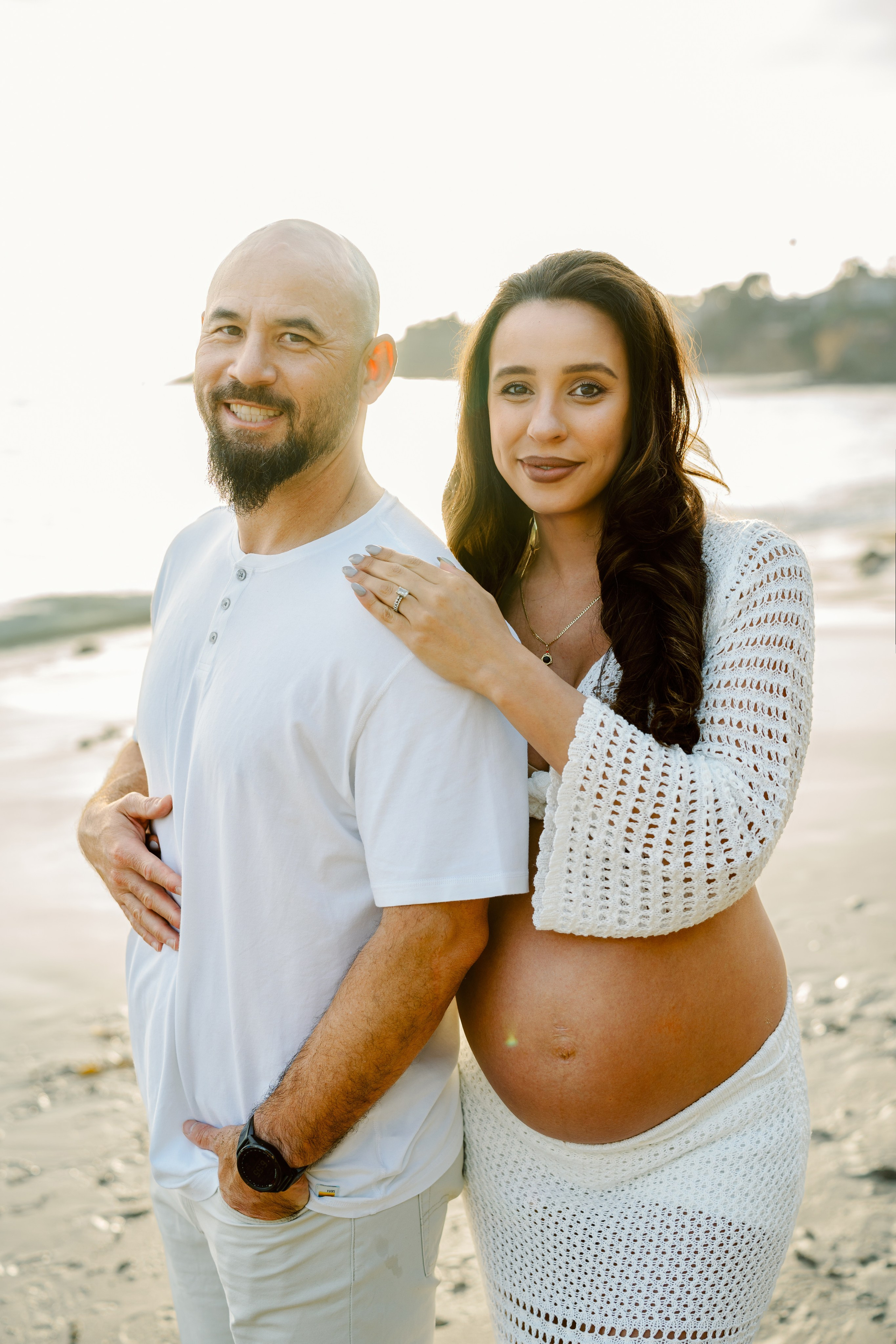 Maternity Photoshoot at Laguna Beach. Wedding Photography & Videography Team in California, Los Angeles, San Francisco, San Diego and Travel