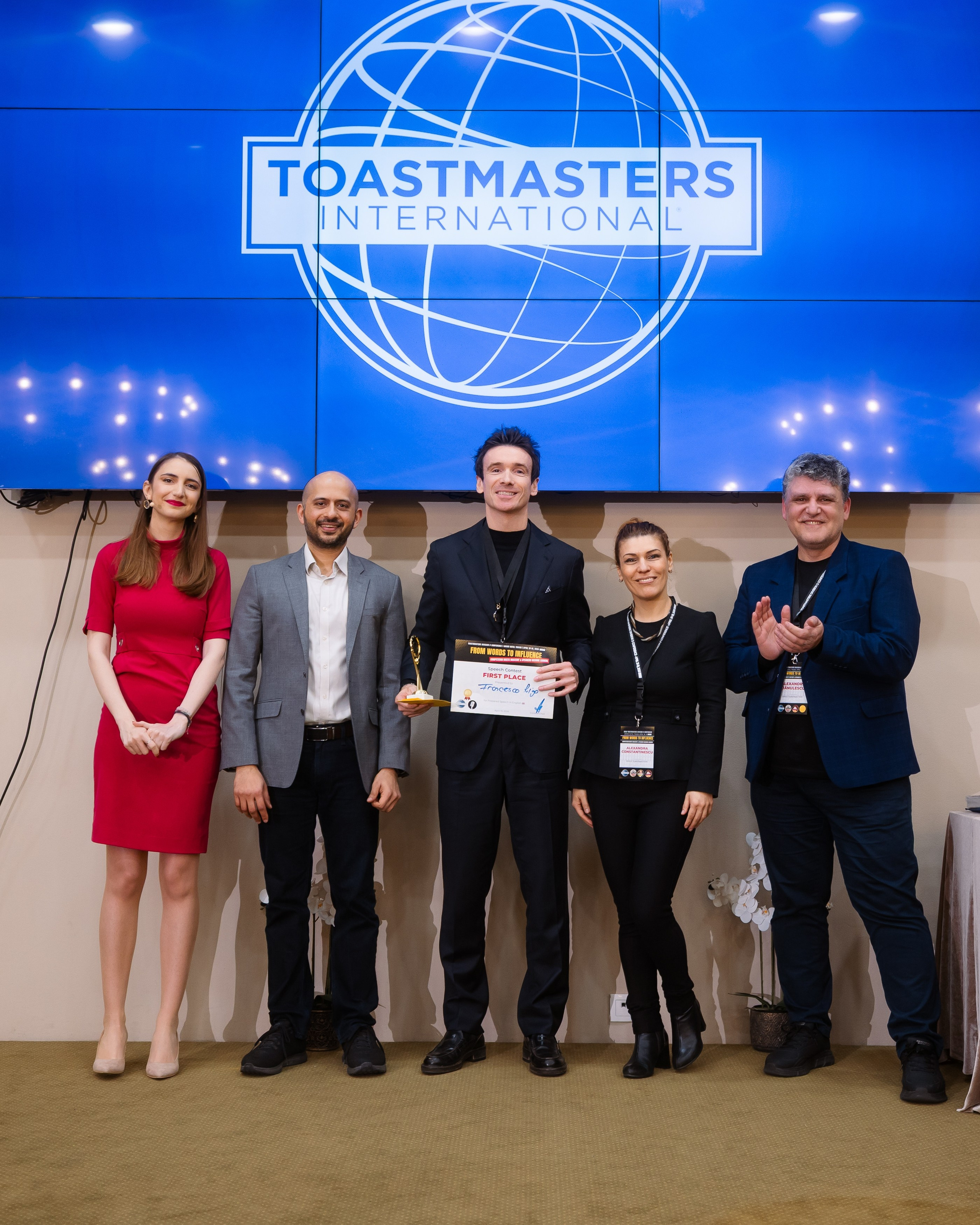 Toastmasters Conference. Marius Ciocan