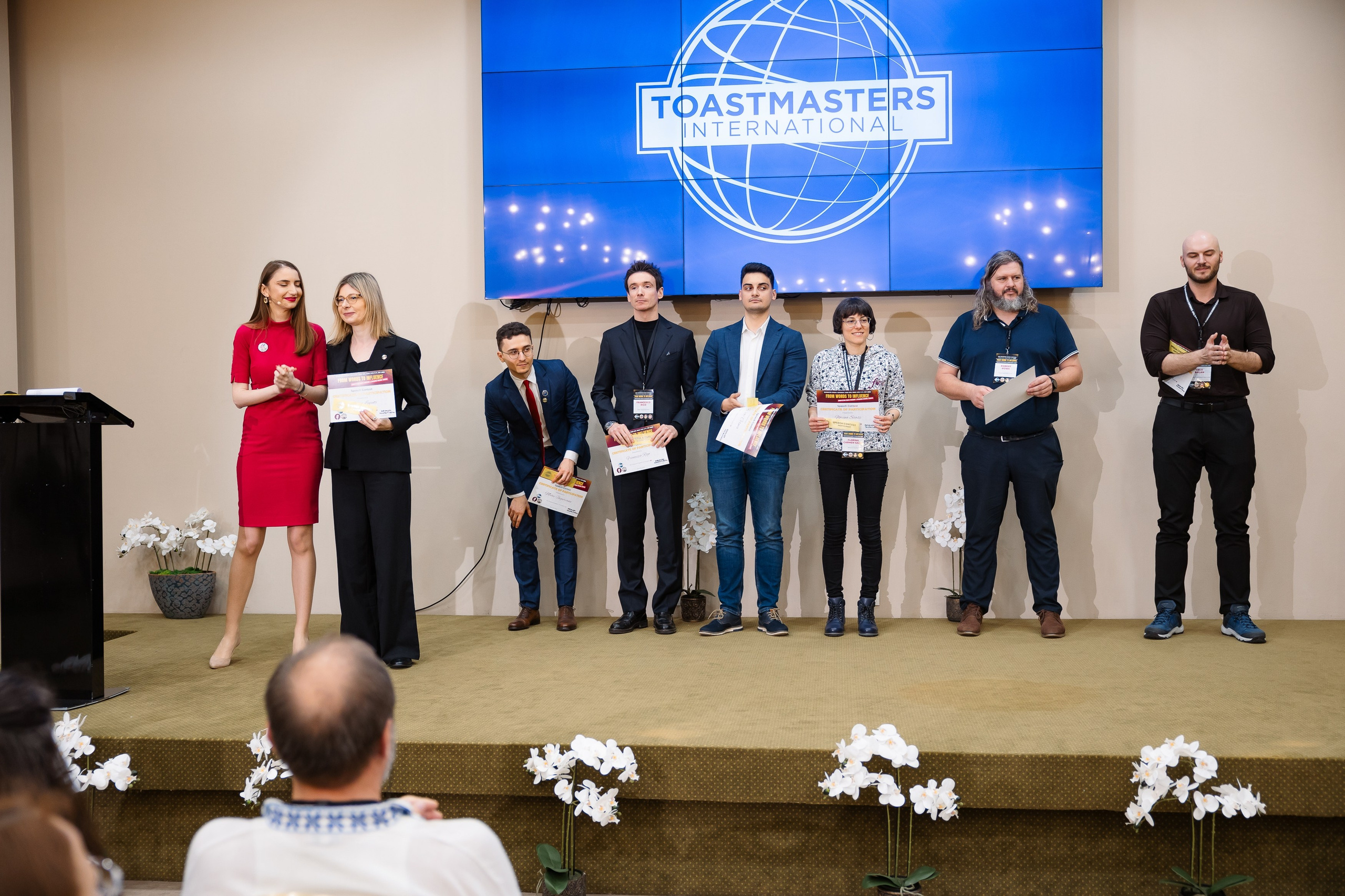 Toastmasters Conference. Marius Ciocan
