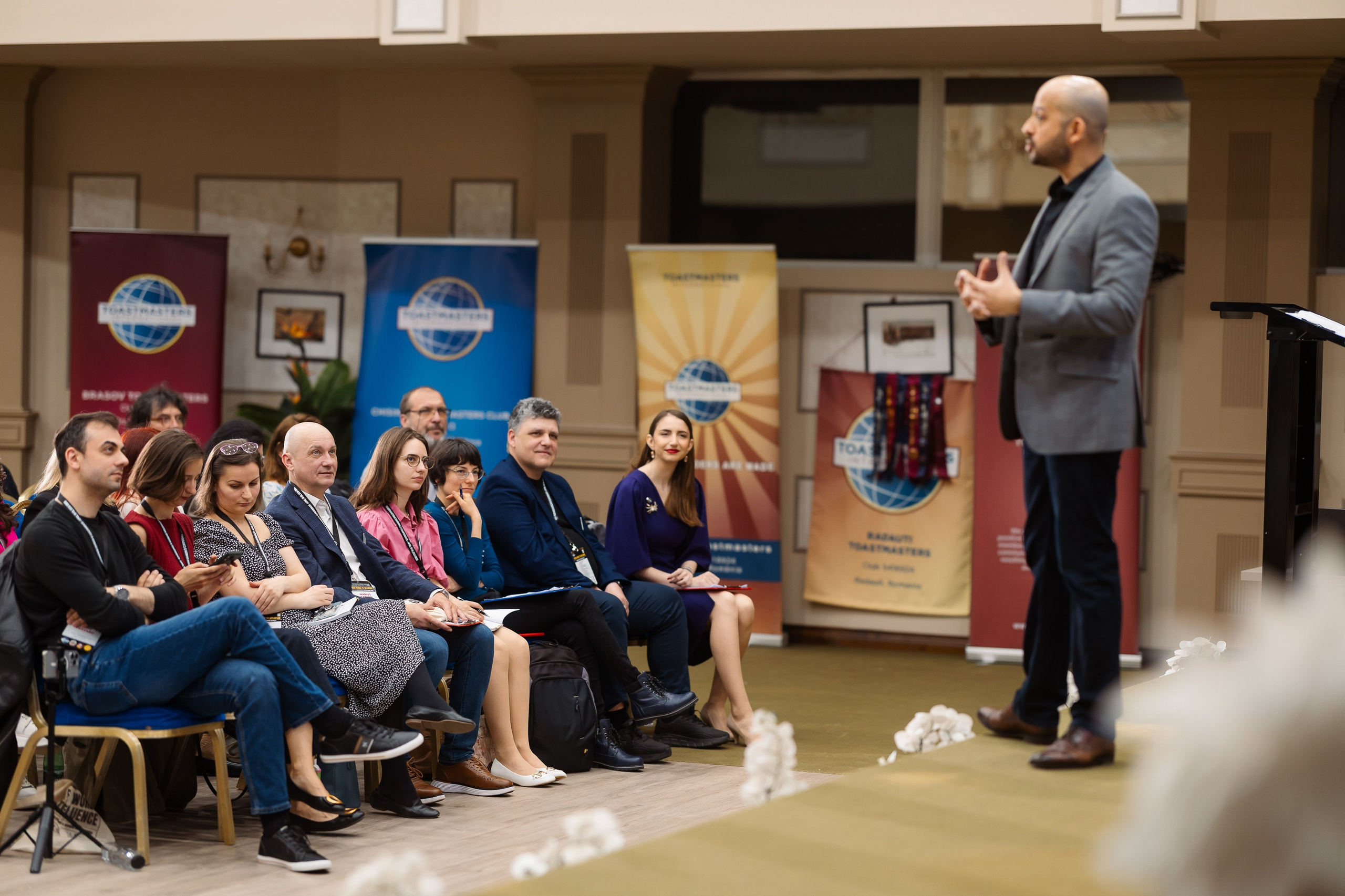 Toastmasters Conference. Marius Ciocan