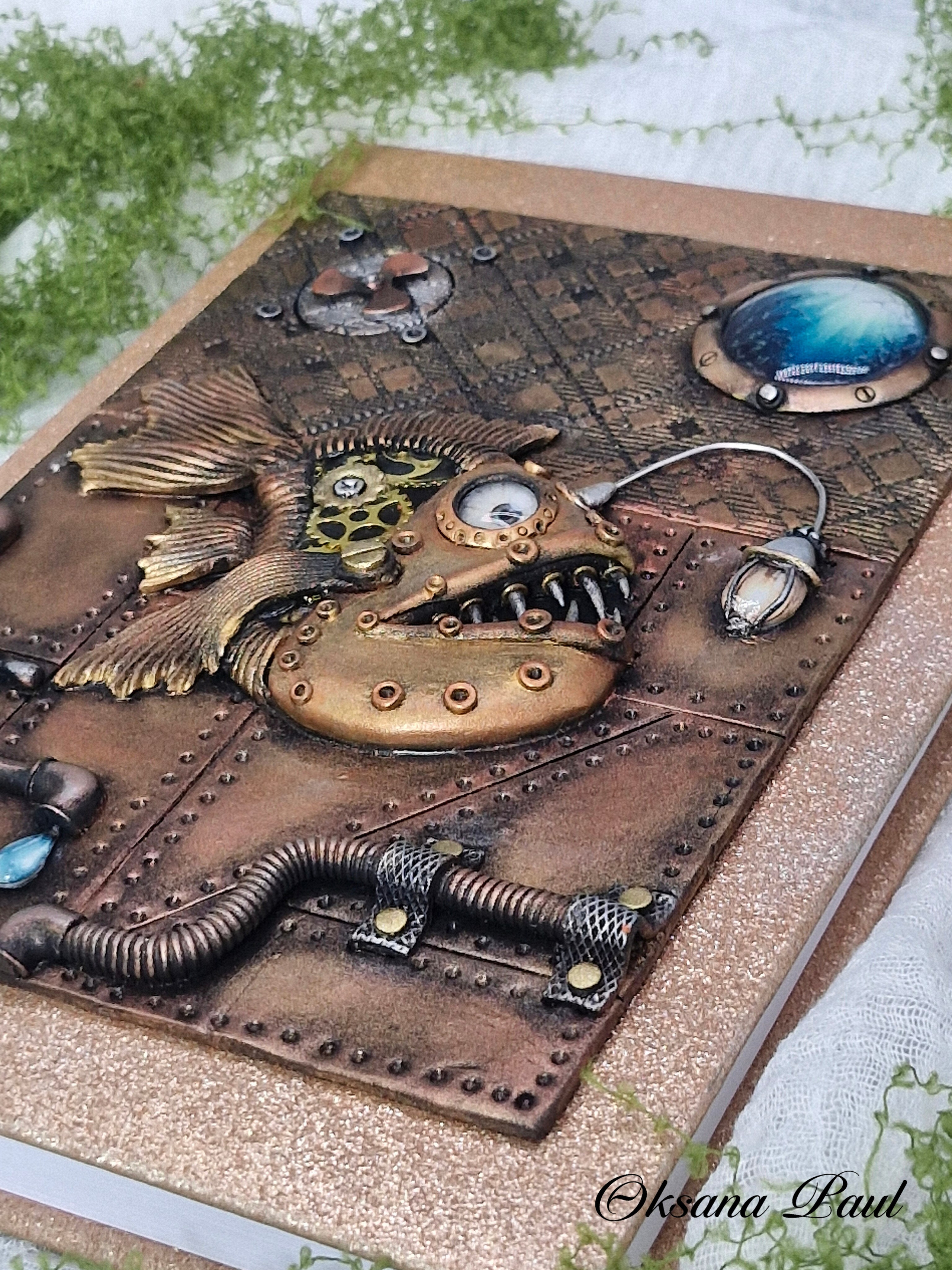 Стимпанк / Steampunk ➜. Oksana Paul-Gardinen-Design Oksana Paul ✧ Art of Gardinen & Textile Design ✧ Polymer Clay Art & Handmade Creatures