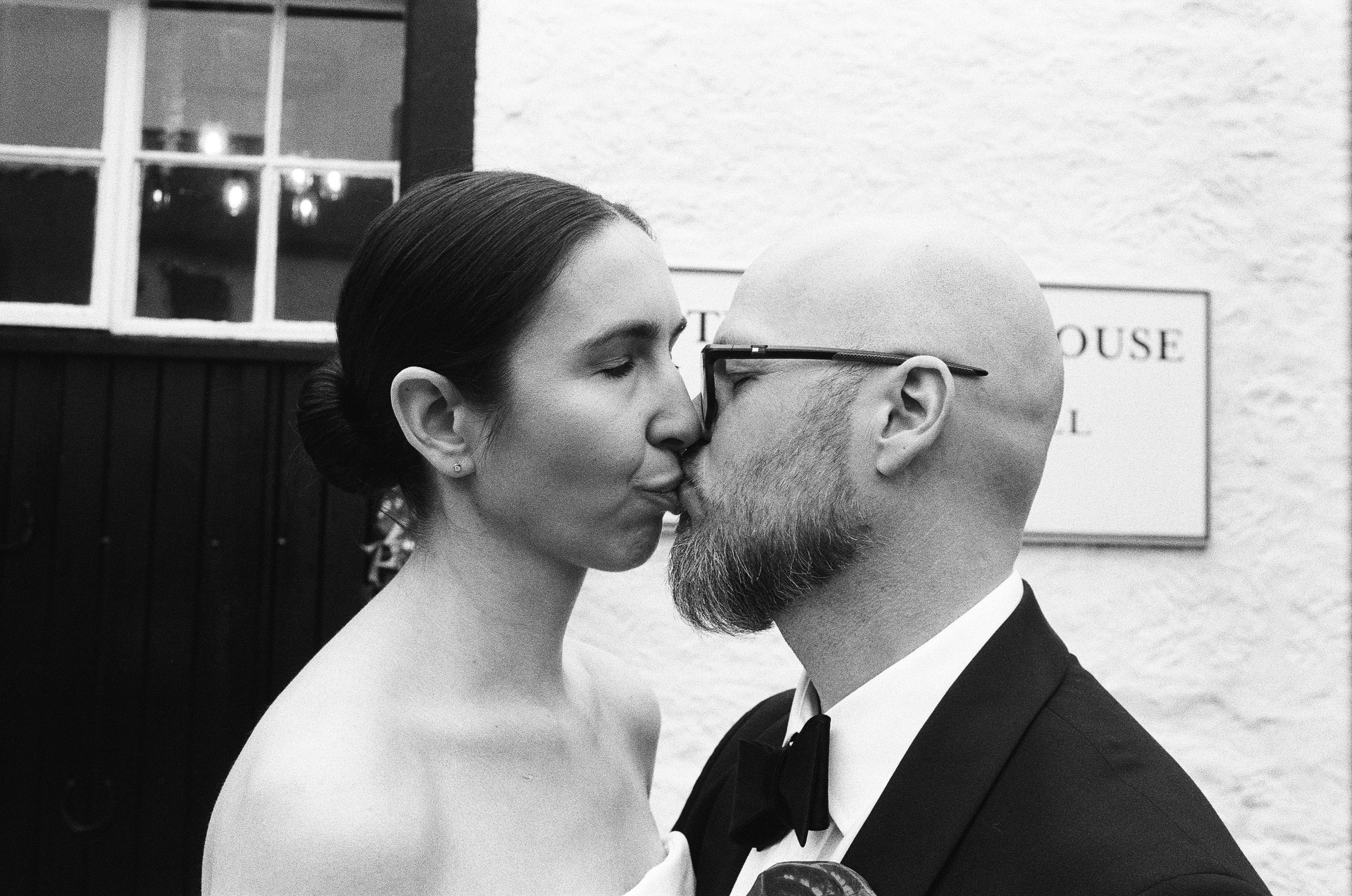 Wedding on Black n White Film. Molfar Visuals
