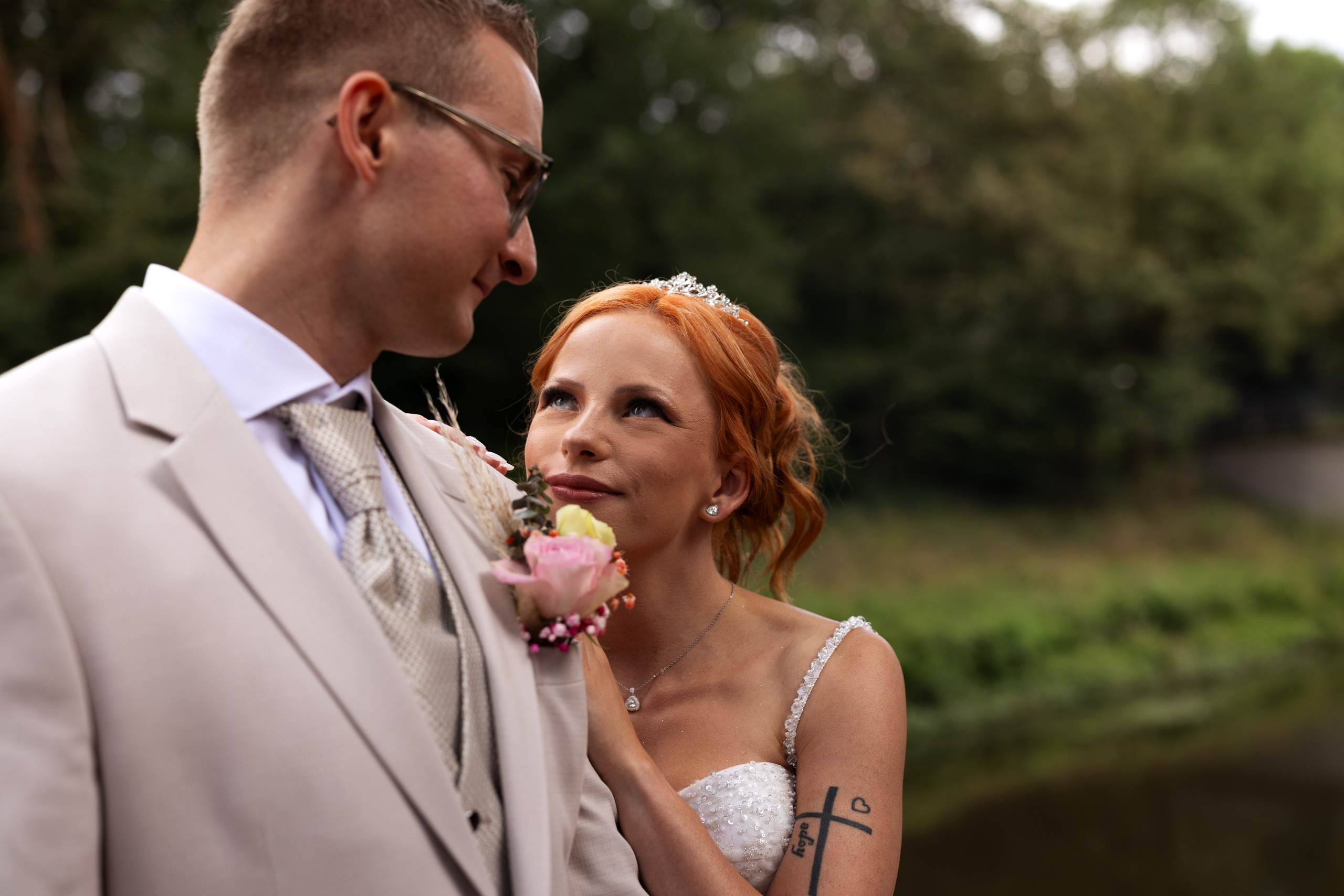 Yvonne & Denis, First Look, Artland Kotten Quakenbrück. Fotografin und Videografin im Raum Osnabrück und Emsland Alla