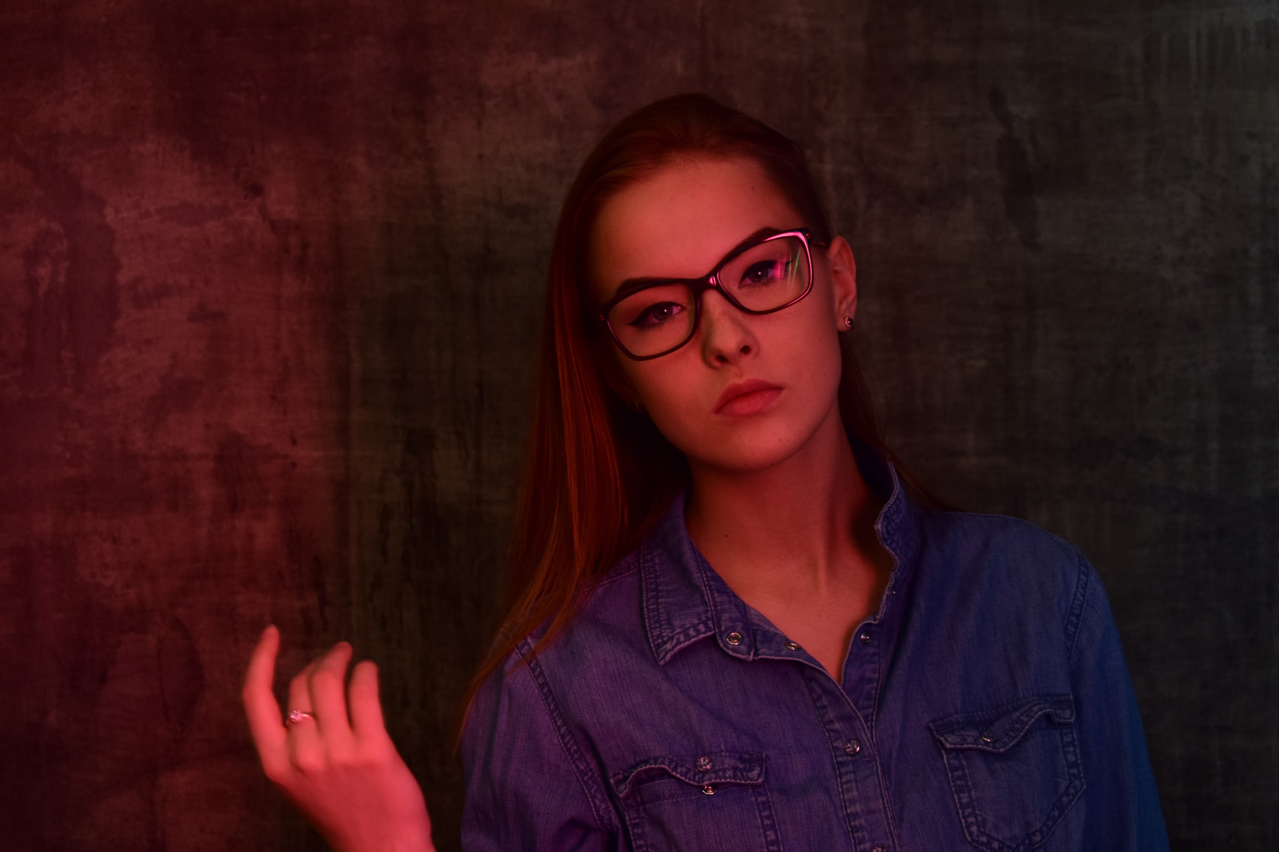 Games with lights (Studio). Photographer Margarita Antonova in Naas, Co Kildare