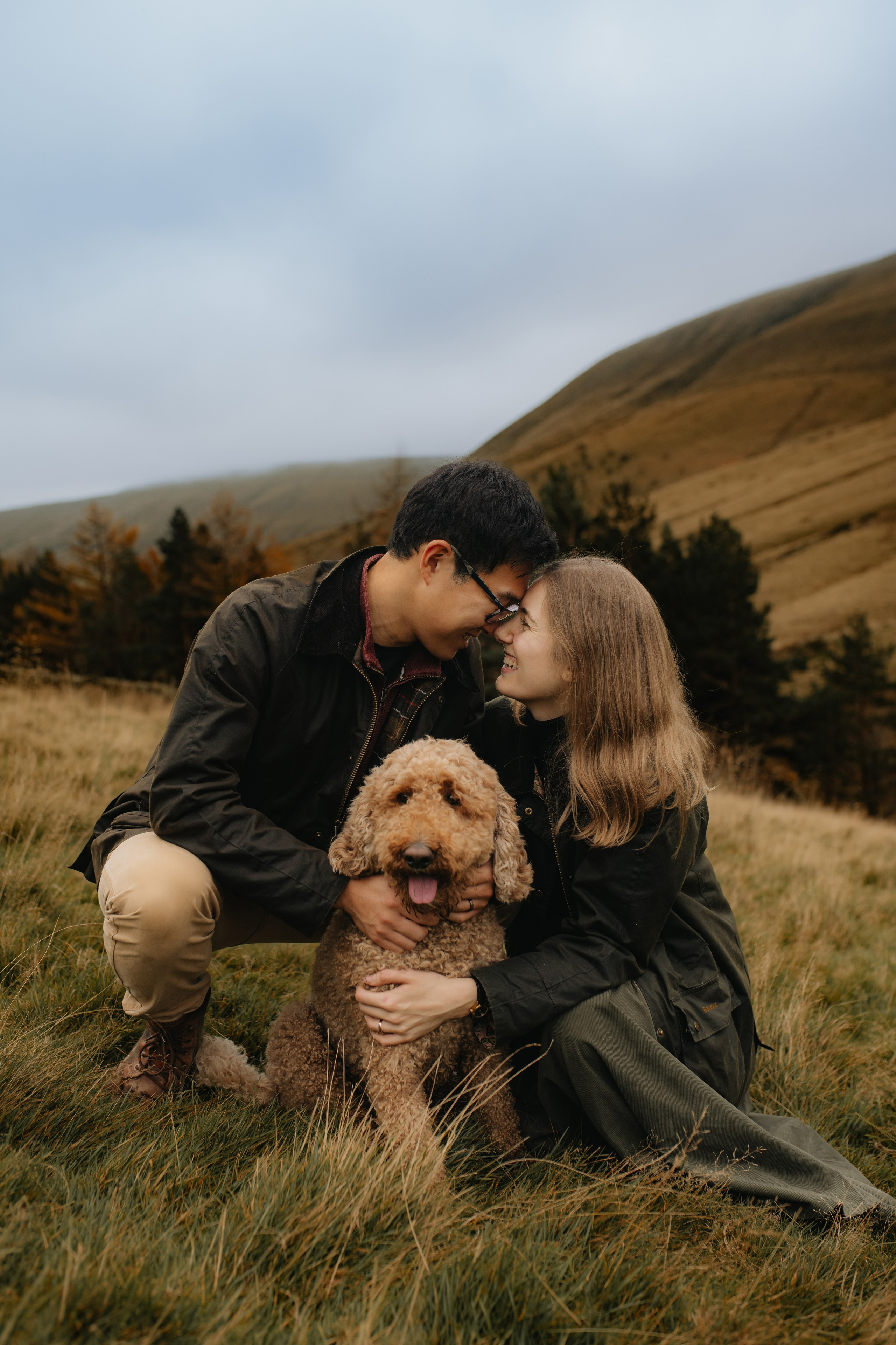 L & C in Peak District. Tania Gandrabur, photographer in West Midlands, England