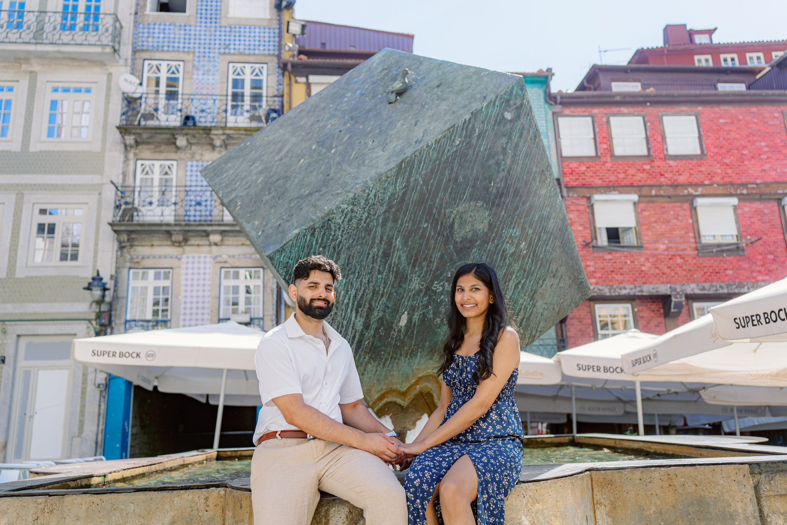 Krishani & Sagar in Porto. Porto Travel Photographer | Couples & Vacation Photos in Portugal — WePortugal