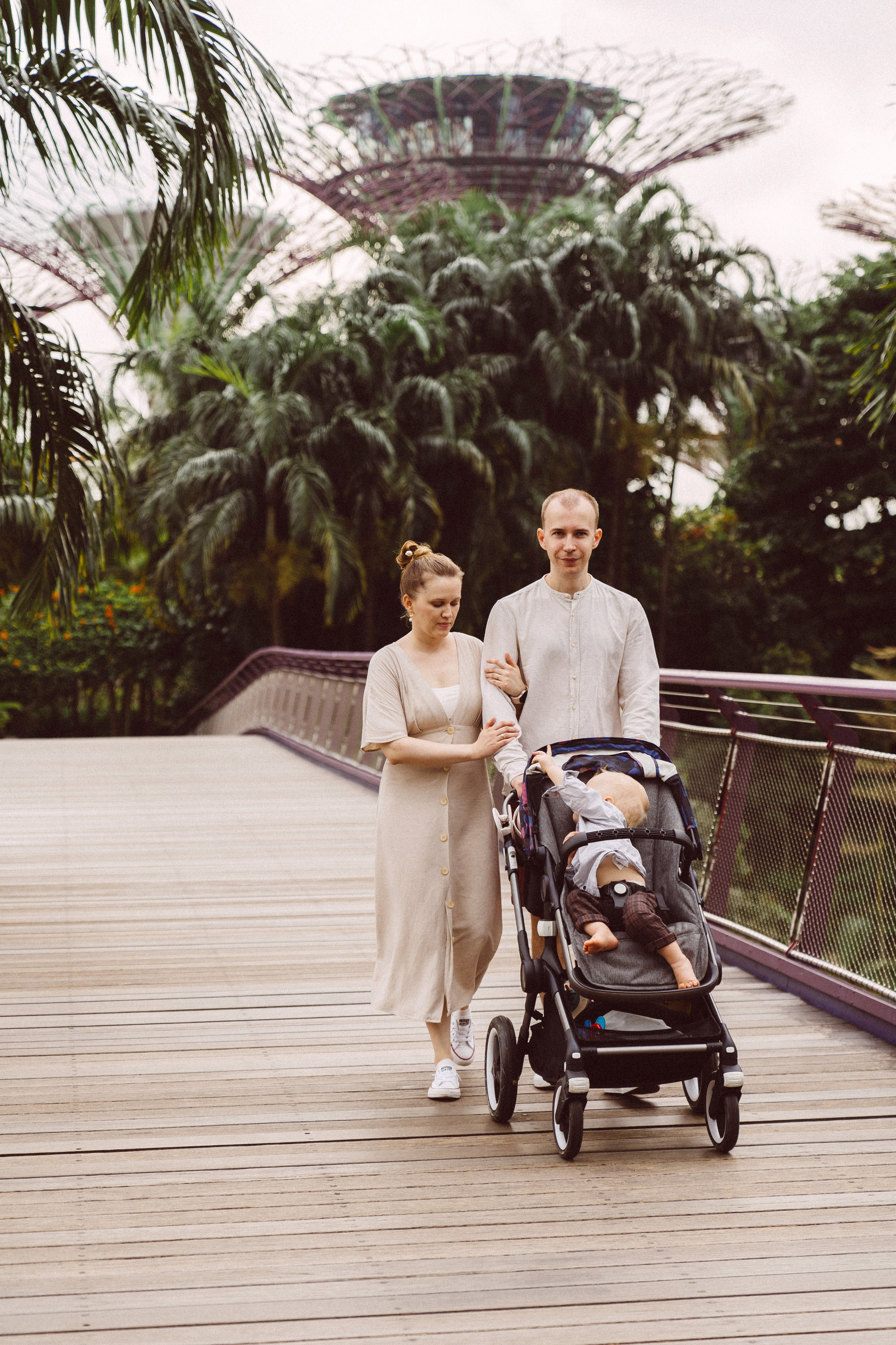 Family. Dasha in Singapore