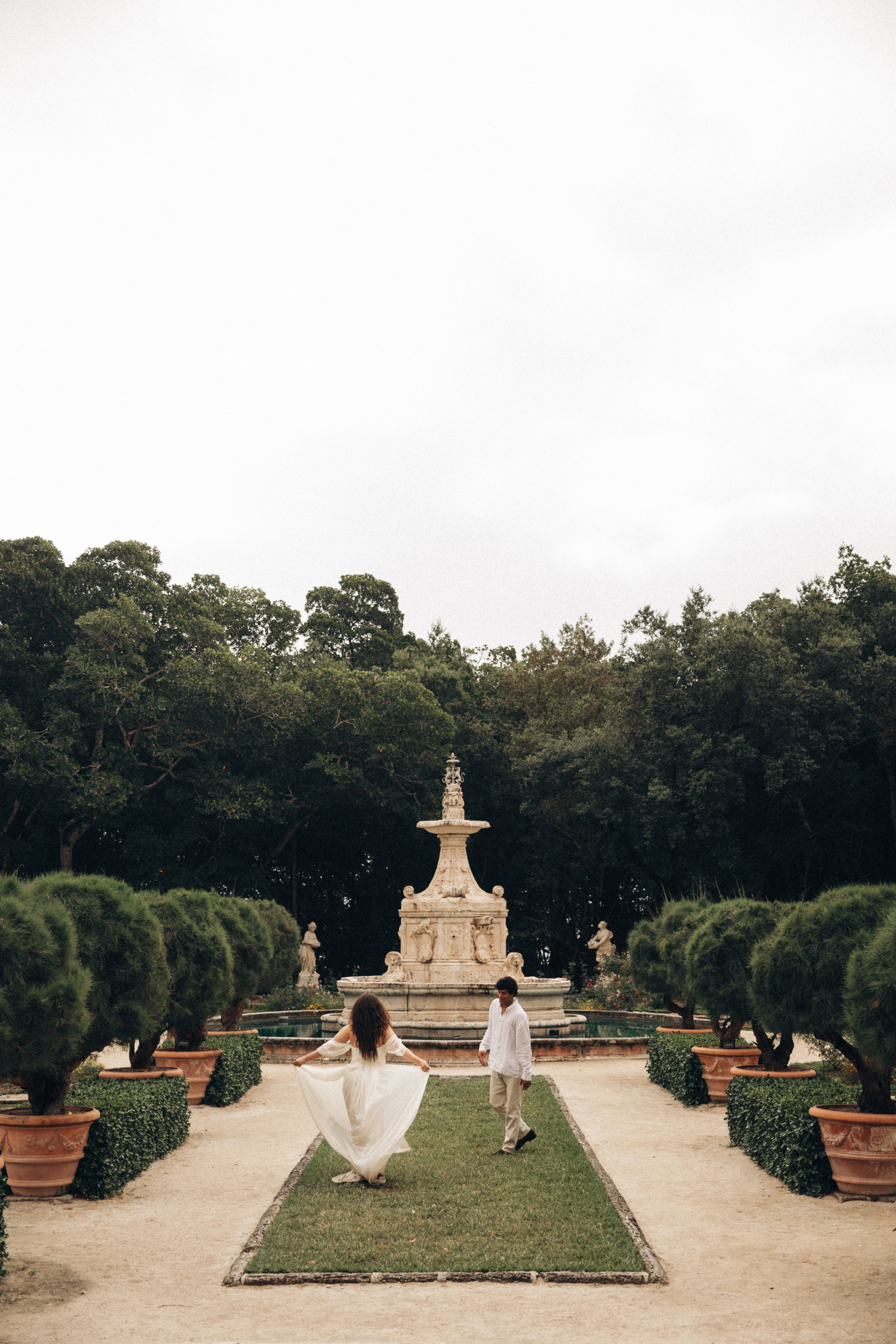 Lindsay & Kirk | Elopement at Vizcaya Museum & Gardens