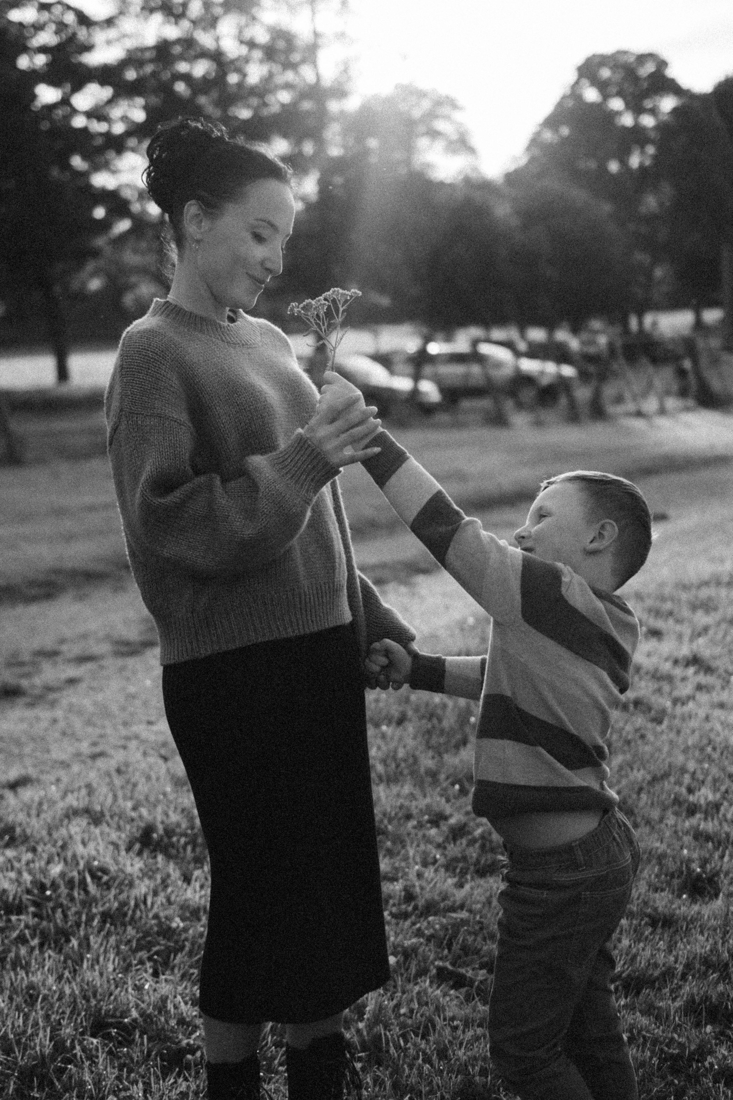 Mother and son’s story. Photographer in Gothenburg Aleksandra Stroganova