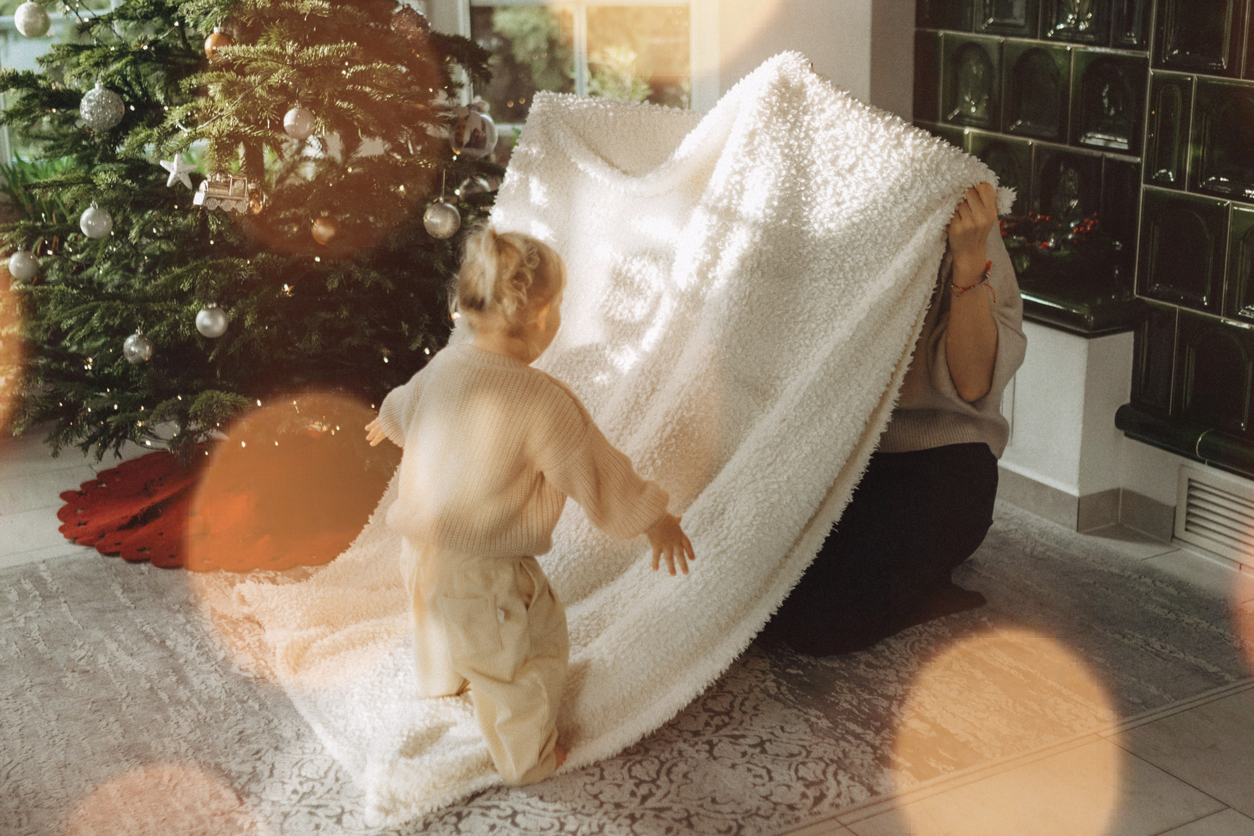 Новогодняя домашяя фотосессия. Семейный фотограф Лейпциг, Германия