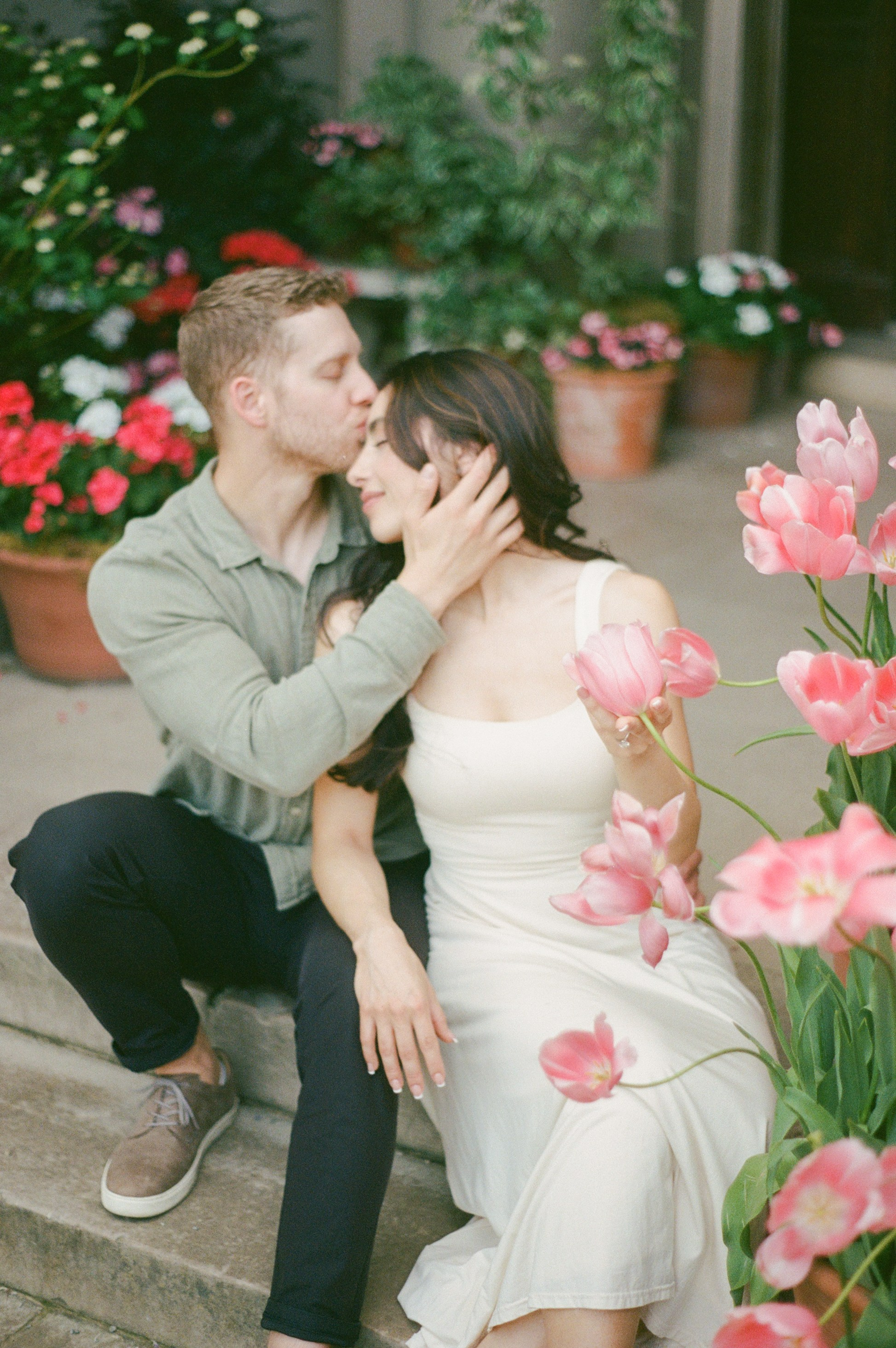 Engagement at Filoli Historic House & World-Class Garden. Wedding Photography & Videography Team in California, Los Angeles, San Francisco, San Diego and Travel