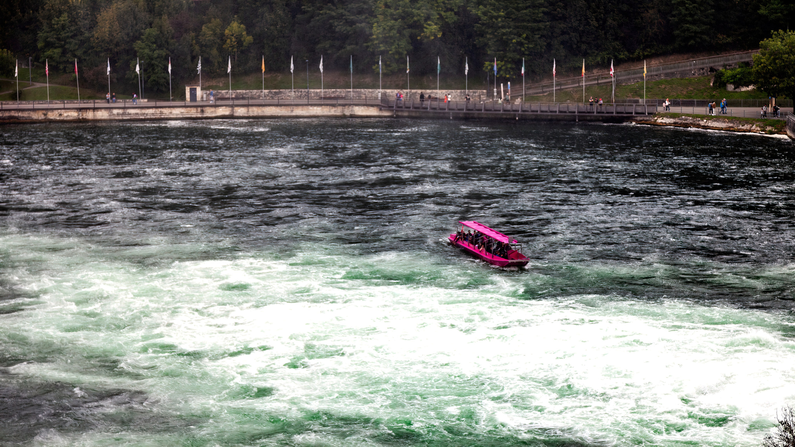 186.Rhine Falls.Switzerland.23.9.2024. Путешествия в формате 360......