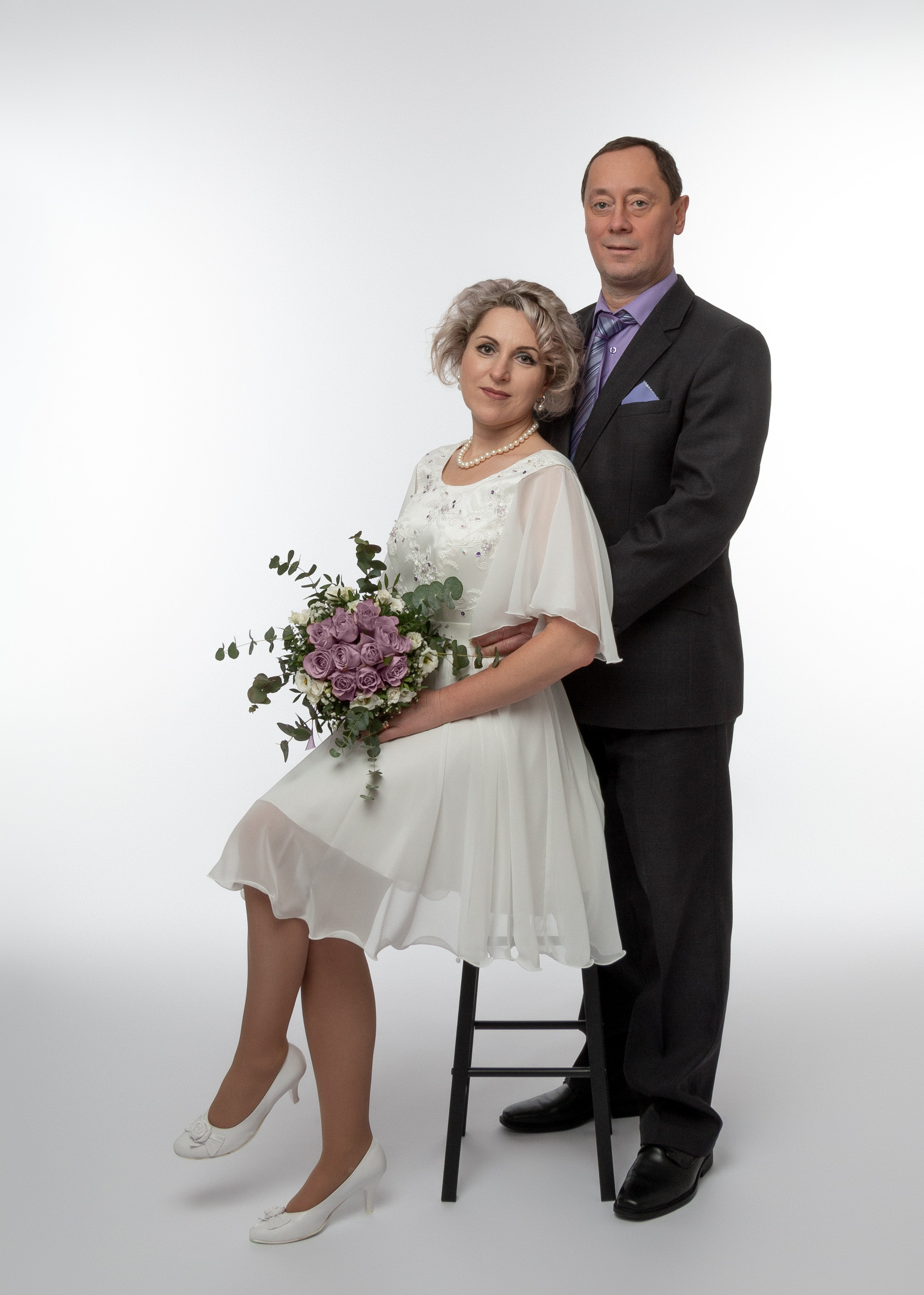 Gemeinsam stark: Natalia und Sergej zeigen ihre tiefe Verbundenheit und Zuneigung