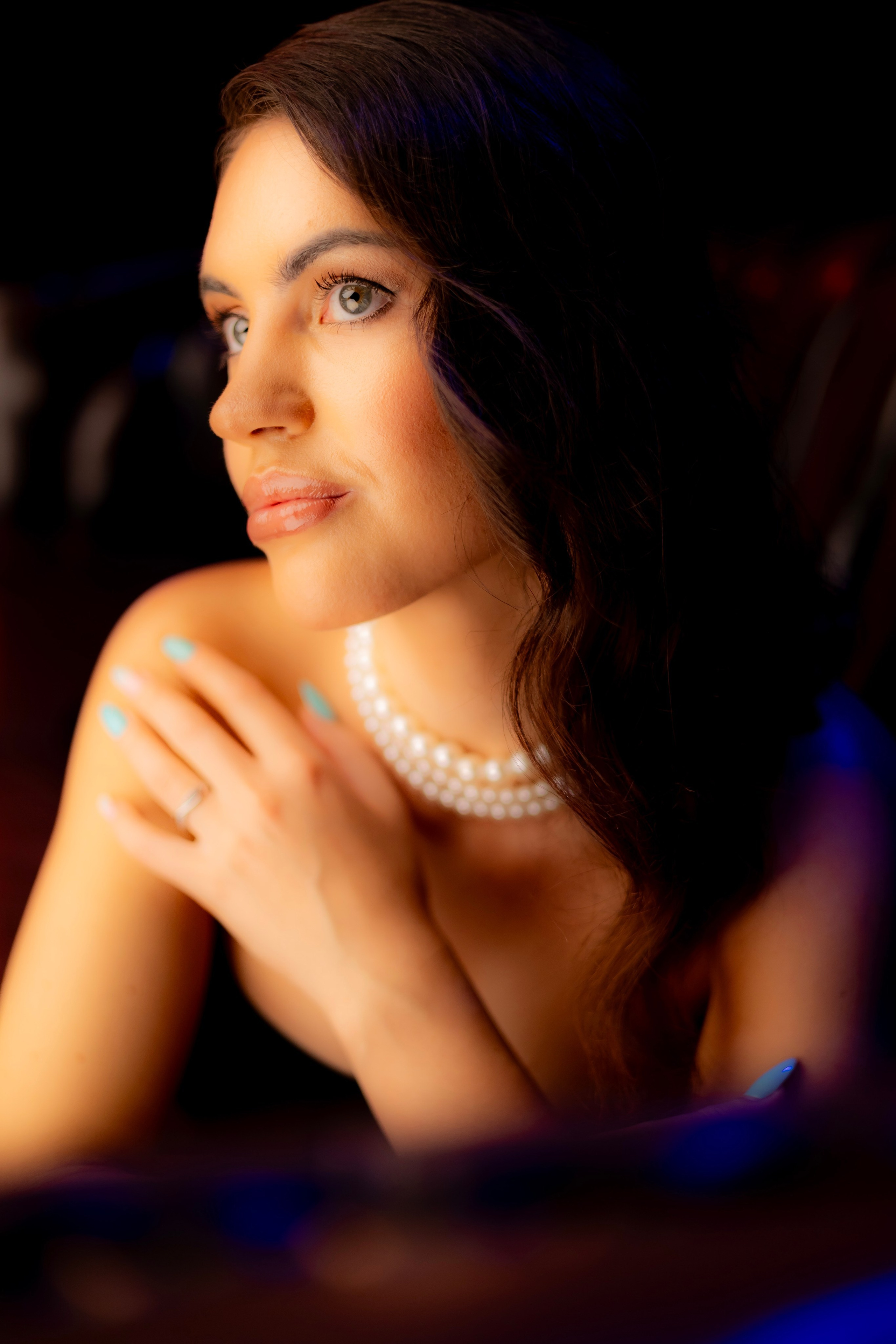 Sieviešu fotosesija studijā