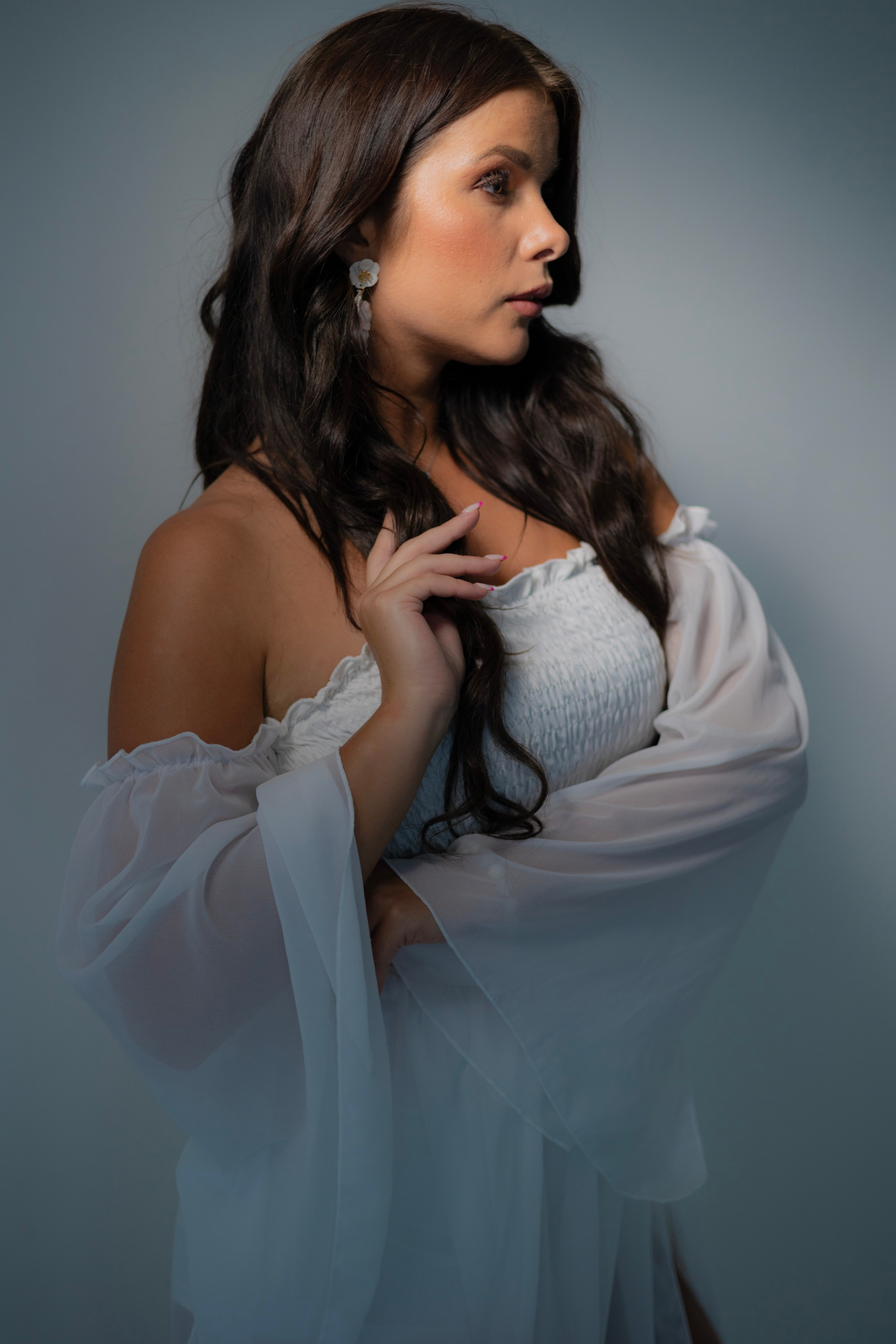 Portreta fotosesija sievietei Rīgā