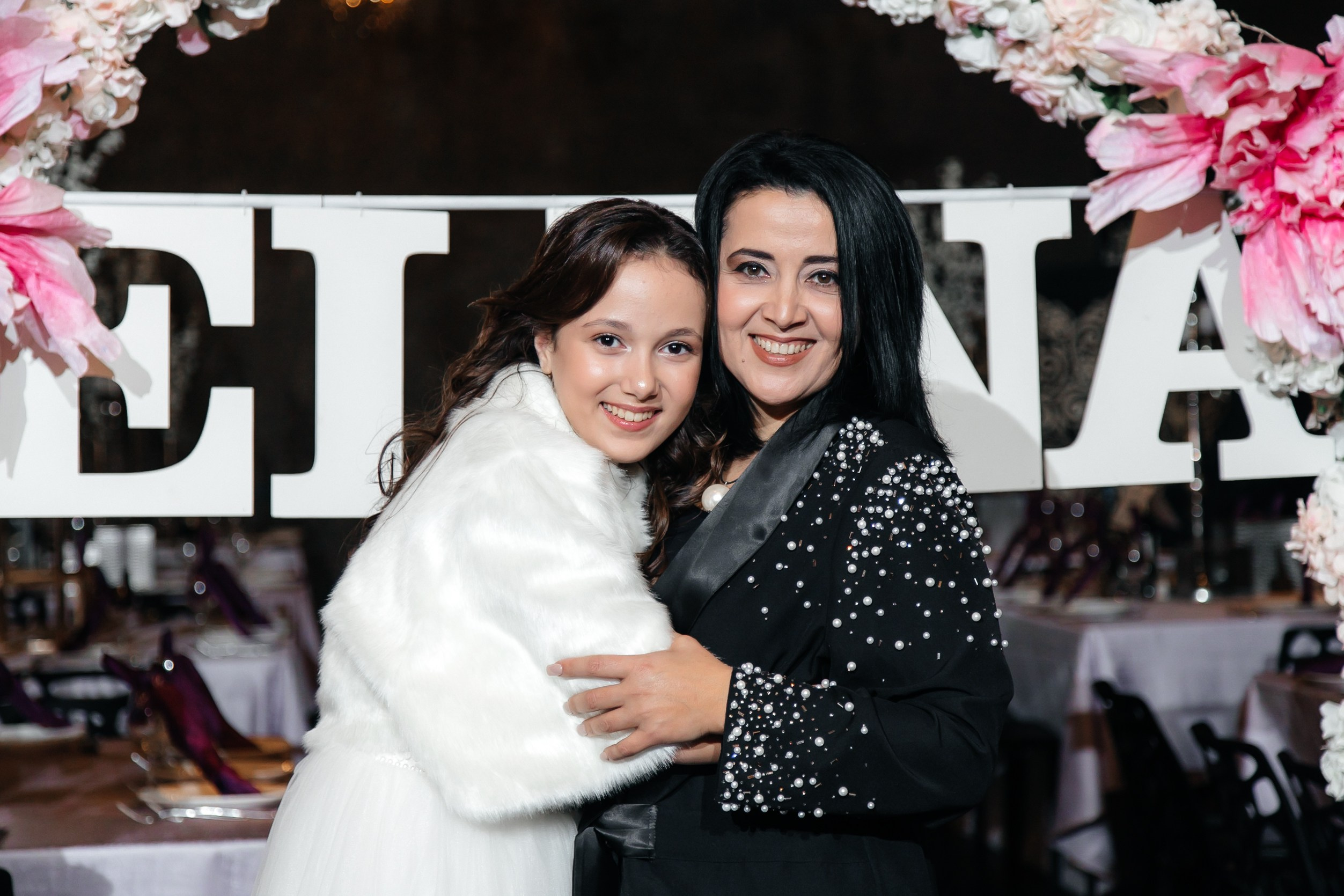 Bat Mizva celebration. Elina. Home