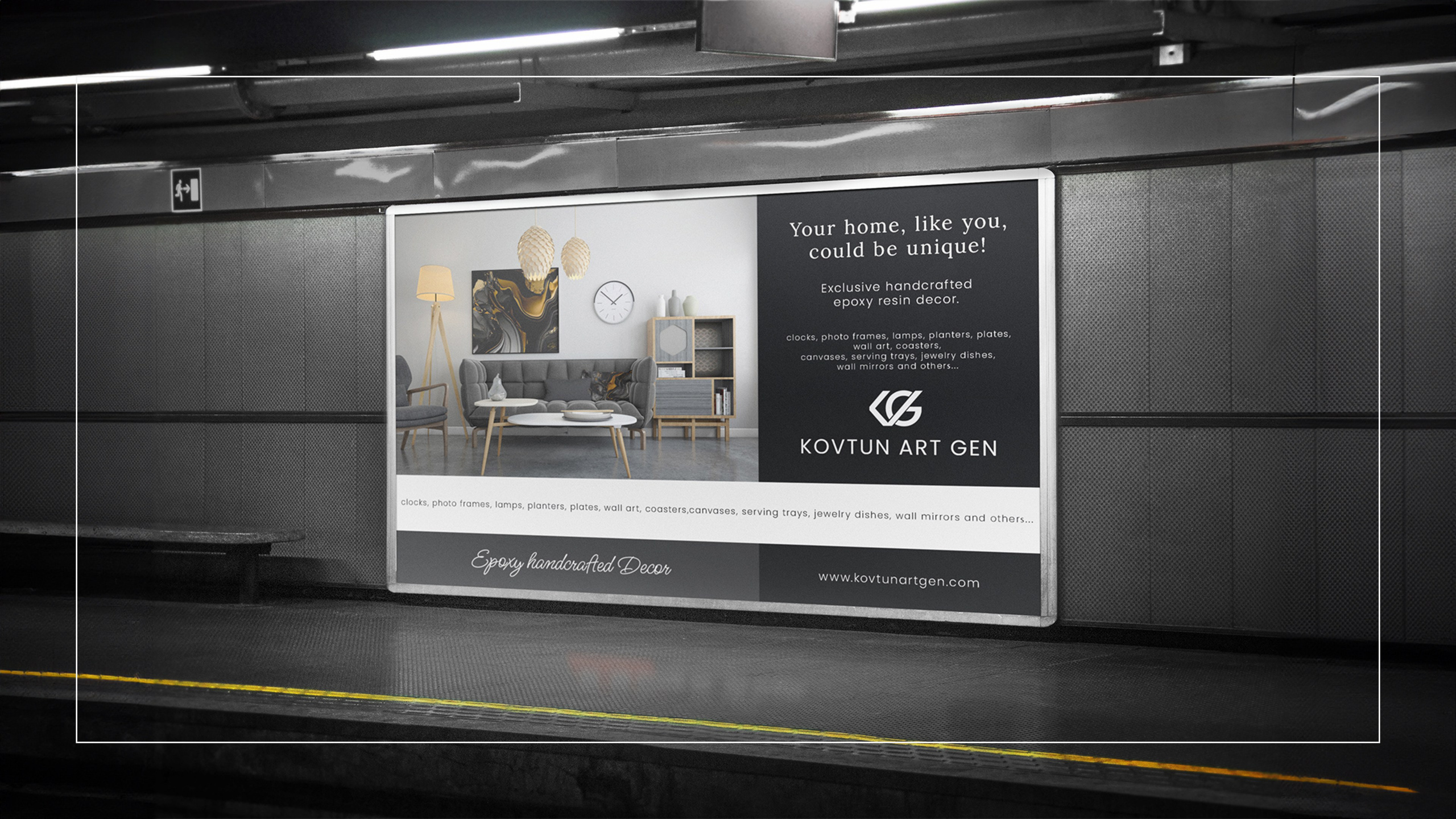 Advertising campaign. Vasyl Grygorchuk: Photography & Graphic Design