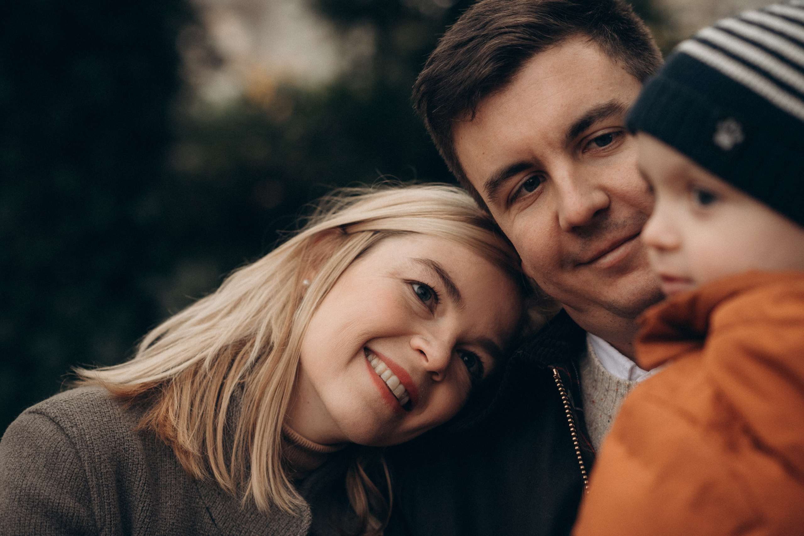 Family photoshoot with newborn baby. Wedding & Family photographer in County Donegal and Dublin, Ireland