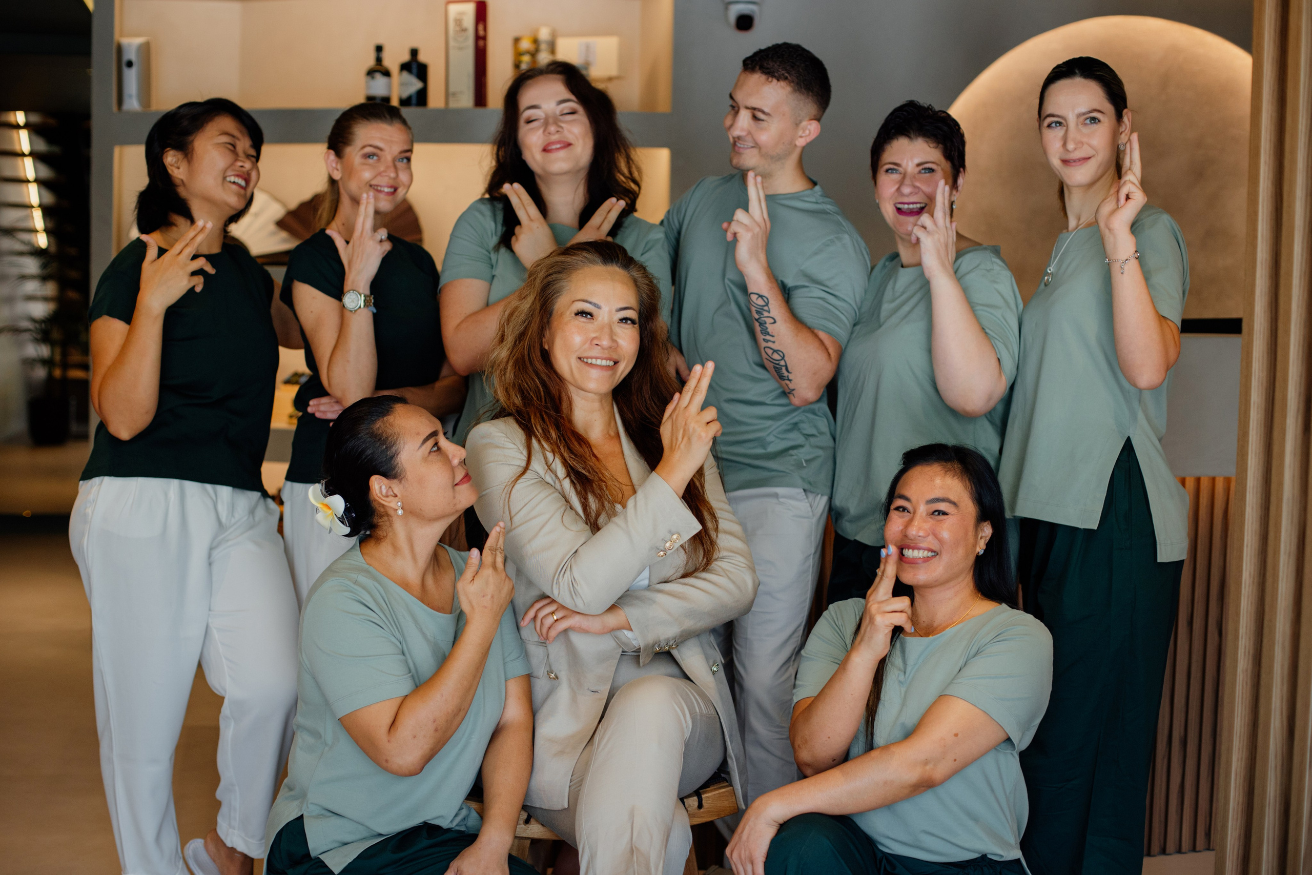 Zensation Spa. Family and business portrait’s photographer in Cyprus