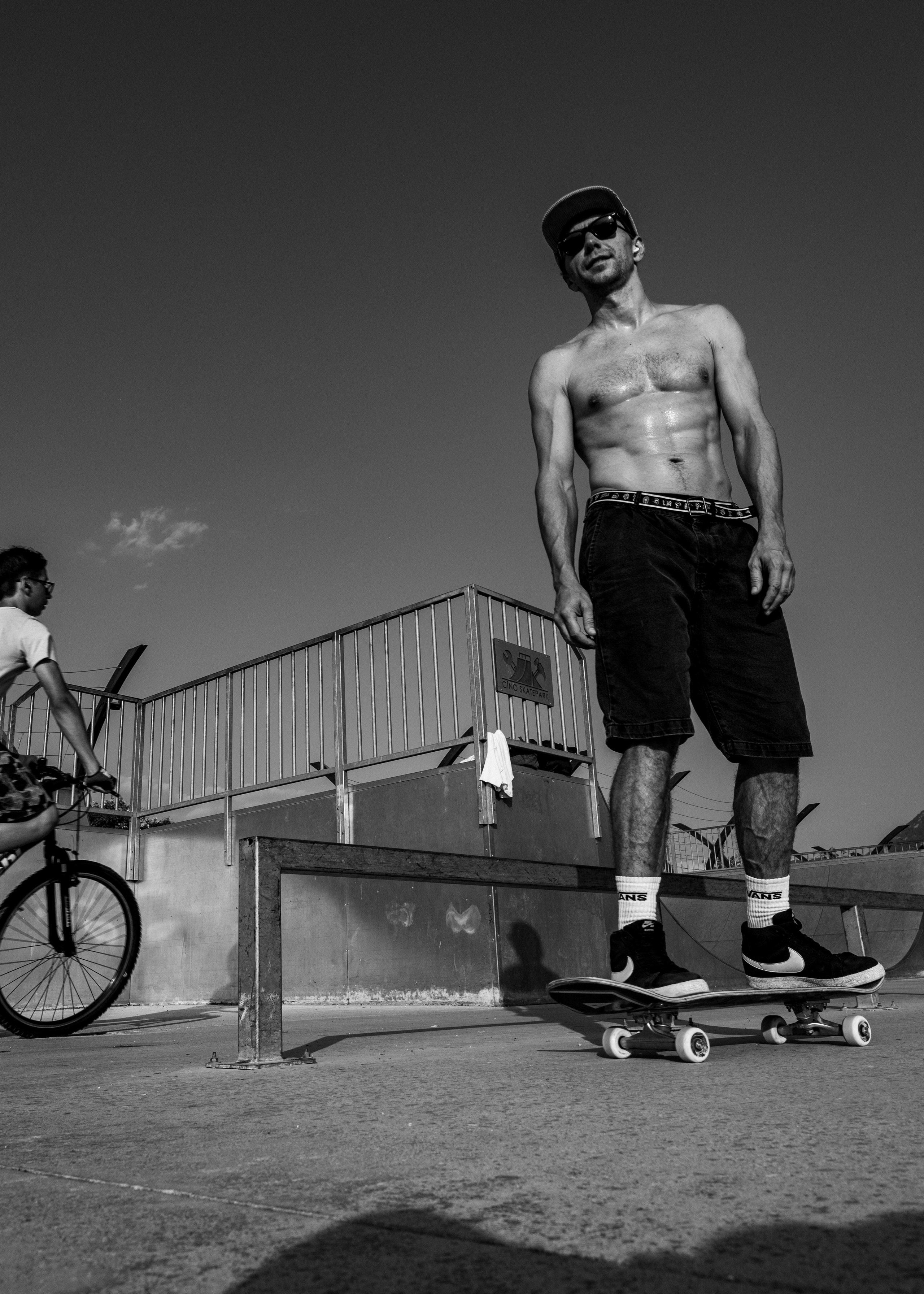 Alex — skate park at Fethi Bey. Photographer Yulia Lushnikova, Based in Valencia