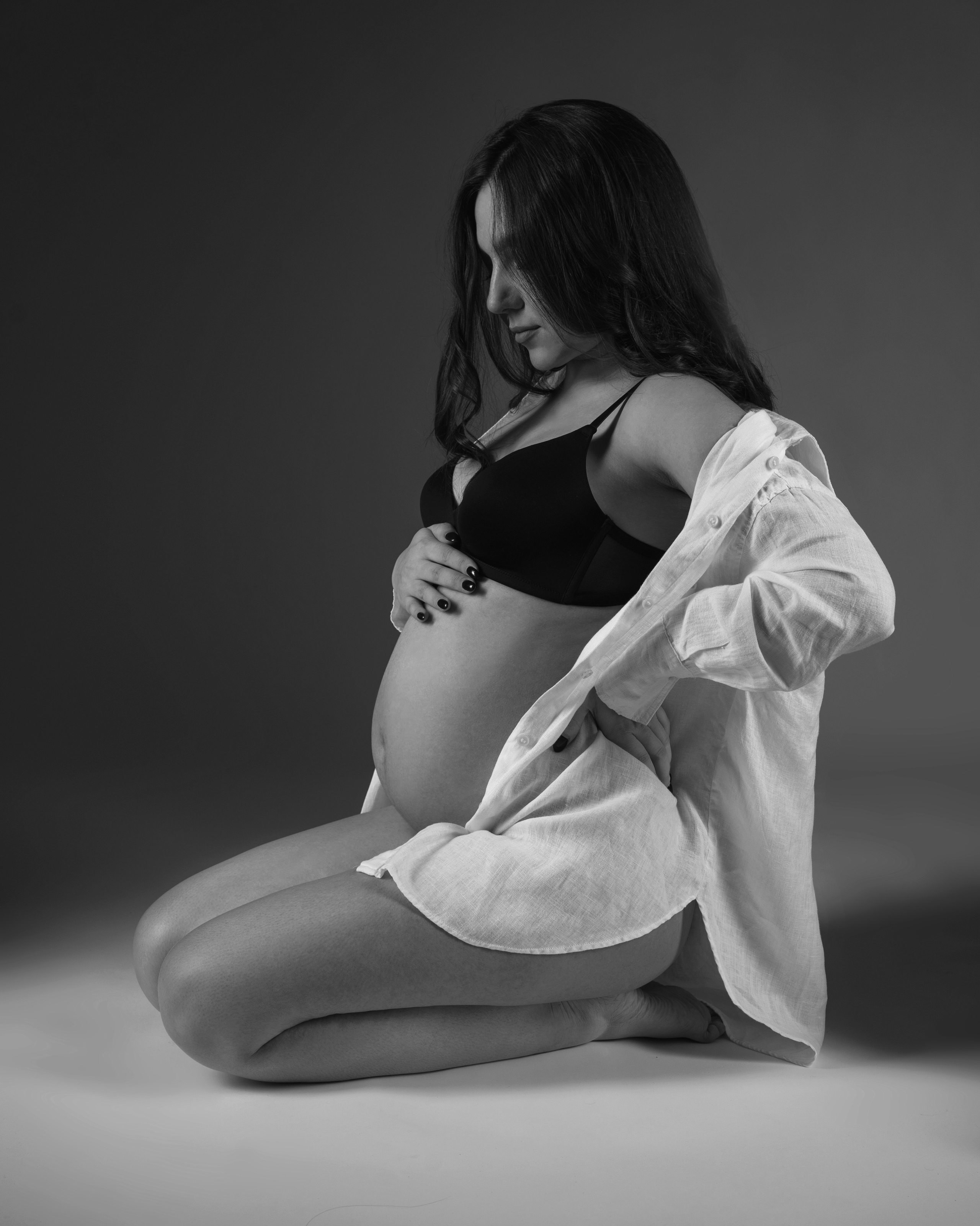 Annas schöne Schwangerschaft, 27 SSW. Fotografin in Bad Hersfeld