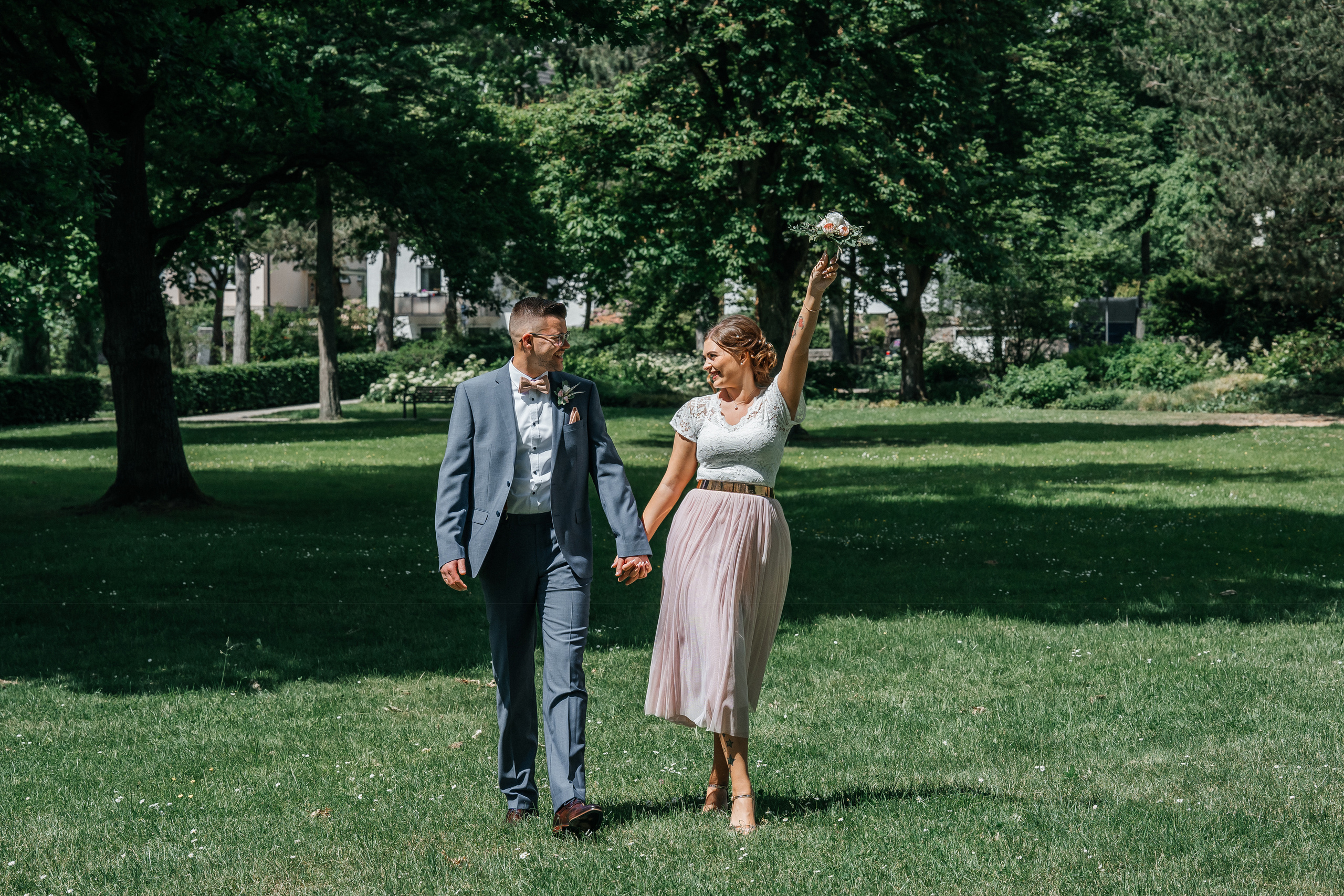 Sarah&Marcel. Kurpark Bad Hersfeld. Fotografin in Bad Hersfeld